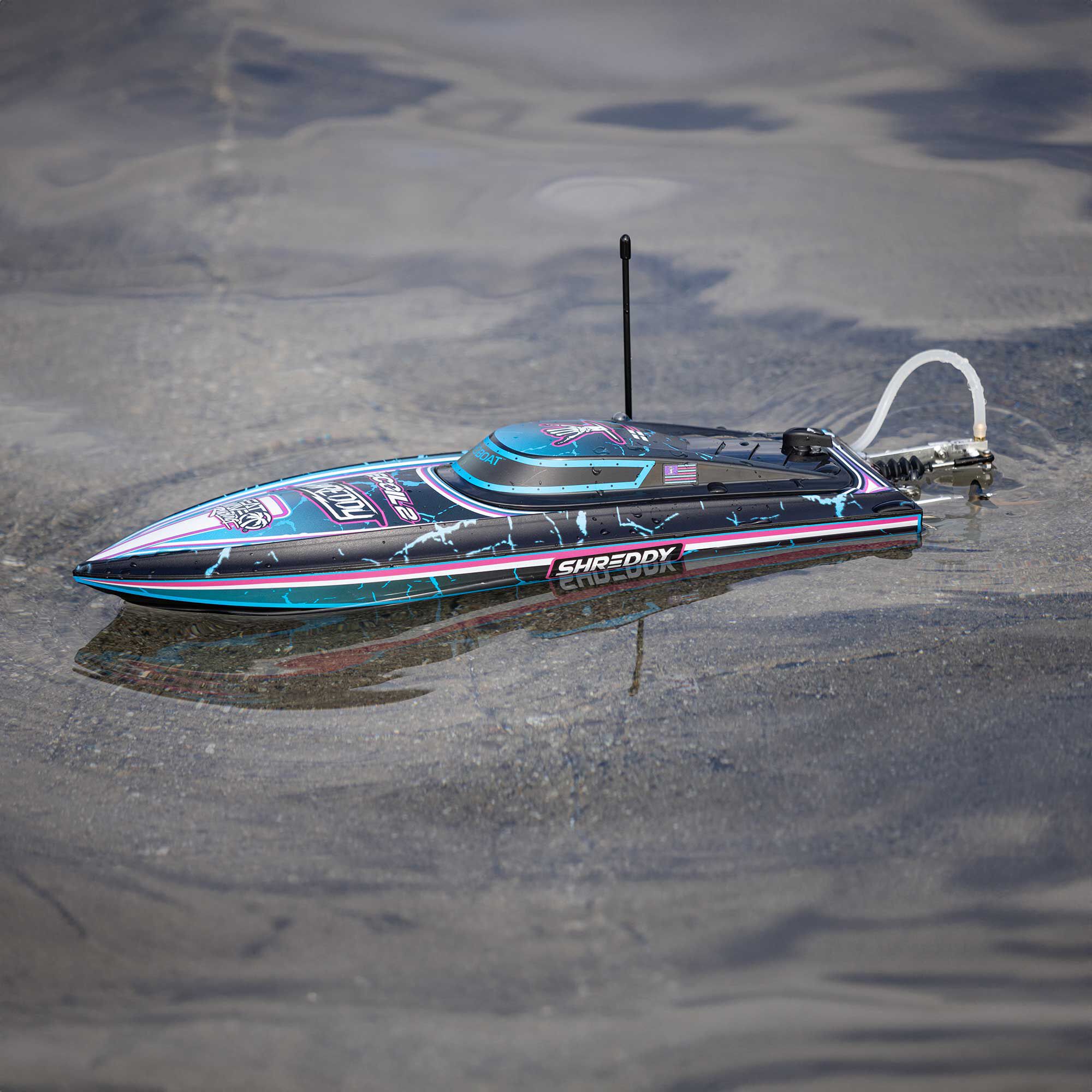 Pro Boat Recoil 2 18" Self-Righting Brushless Deep-V RTR, Shreddy