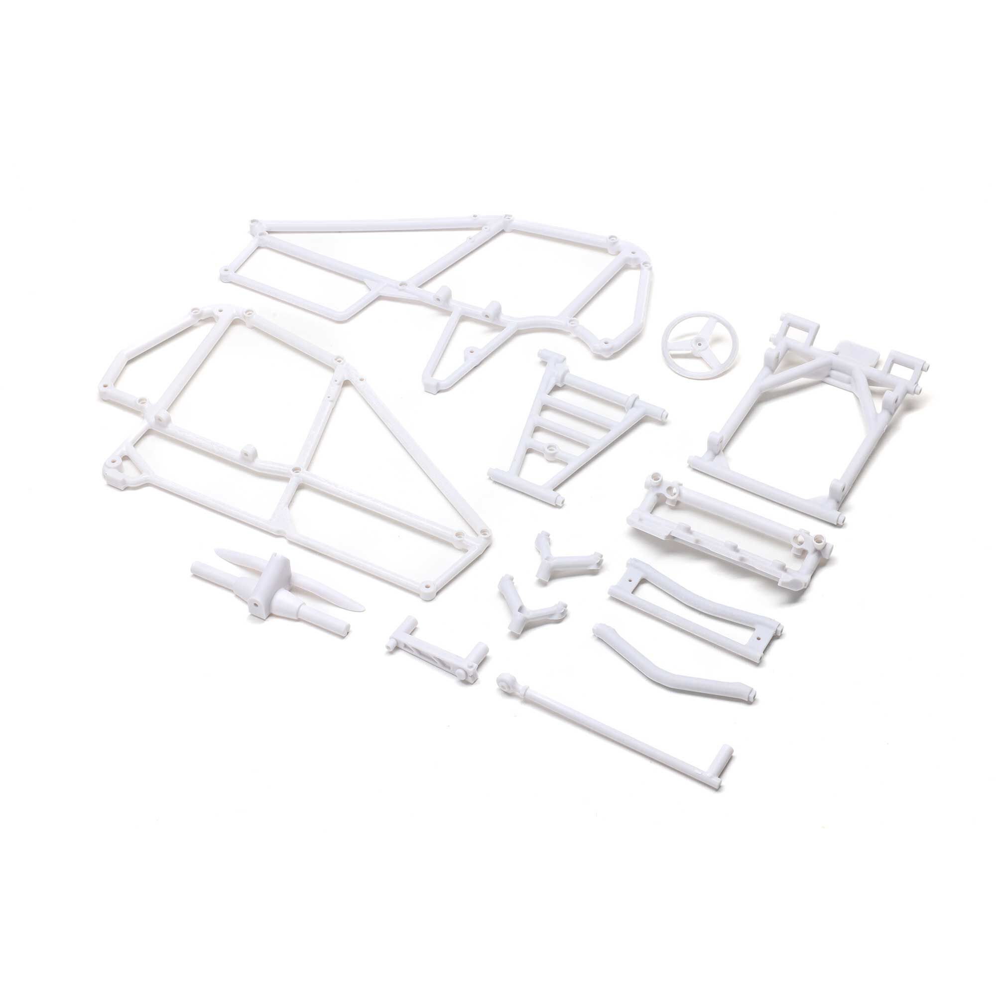 Losi Cage Set, White: 22S Sprint