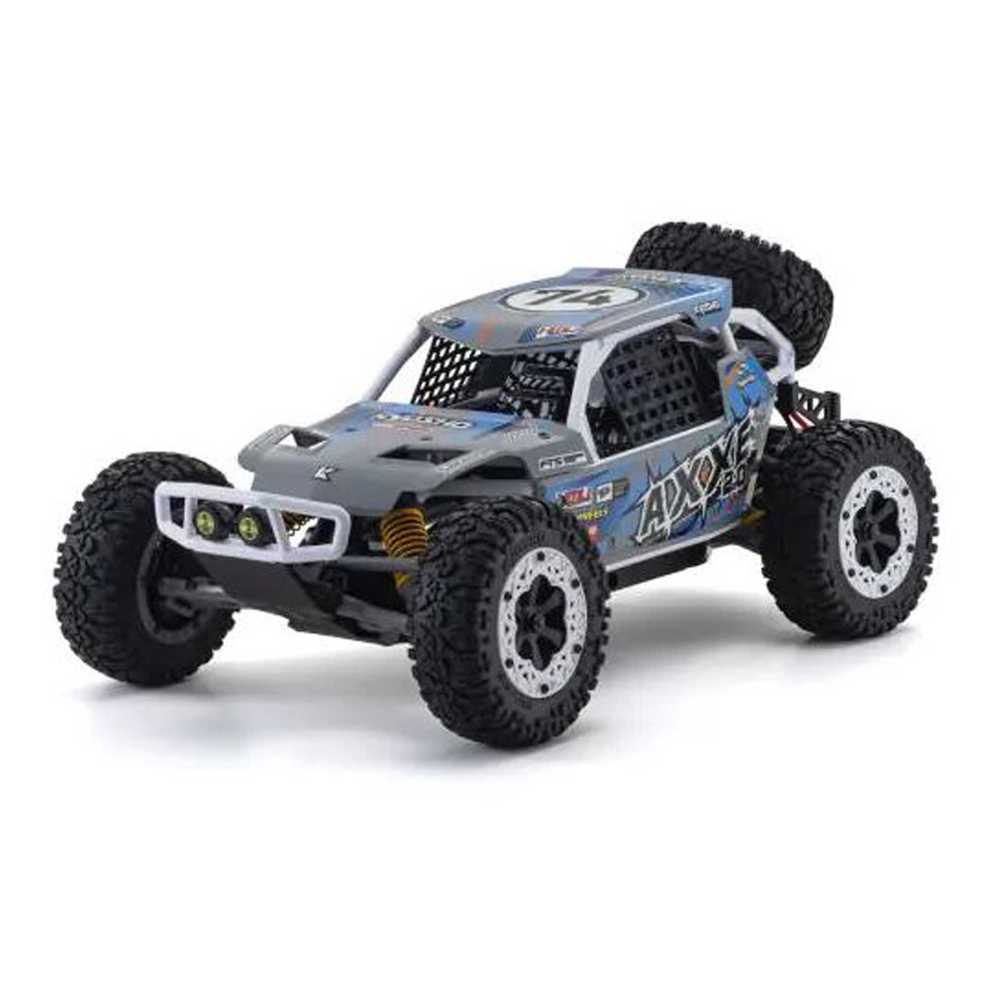Kyosho 1/10 Axxe 2.0 2WD Off-Road Buggy RTR, Blue