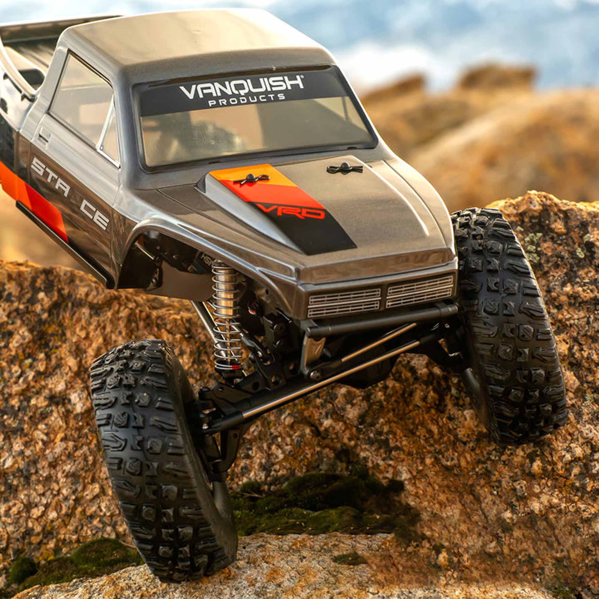 Vanquish Products 1/10 VRD Stance Brushed Rock Crawler RTR, Graphite