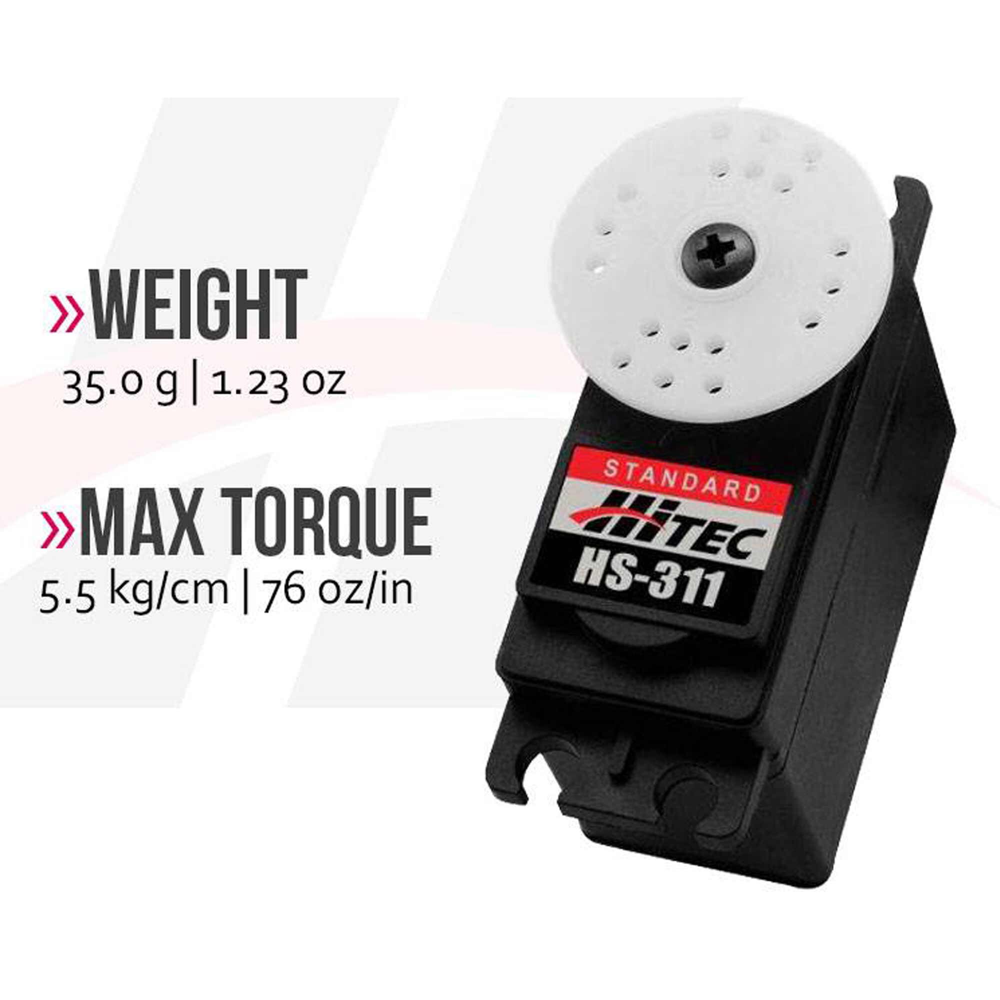 Hitec RCD Inc. HS-311 Standard Analog Sport Servo