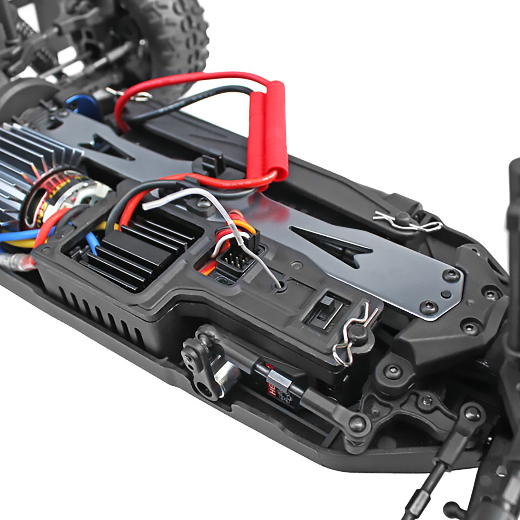 Redcat Racing 1/10 Blackout SC 4WD Short Course Truck Brushed RTR, Blue