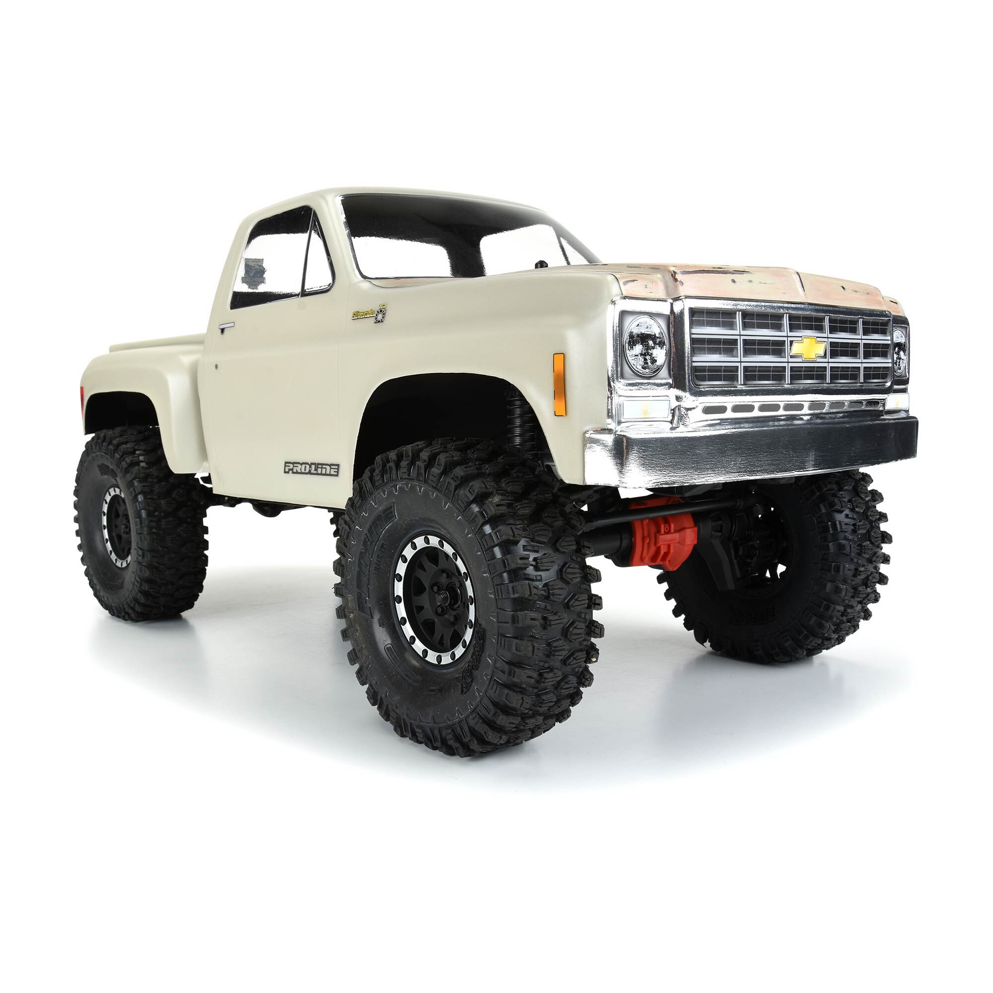 Pro-Line Racing 1/10 1978 Chevy K-10 Clear Body 12.3" (313mm) Wheelbase Crawlers