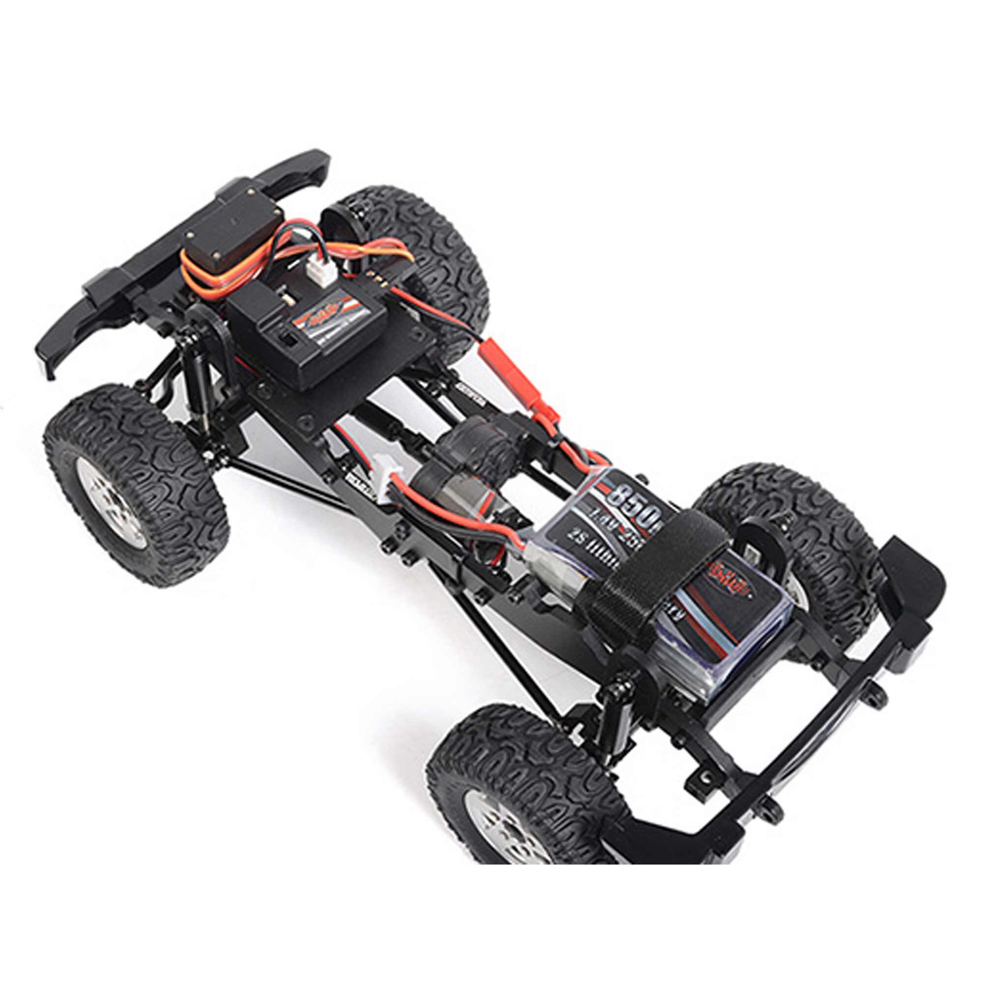 RC4WD 1/18 Gelande II 4WD with Black Rock Body Set RTR, Orange