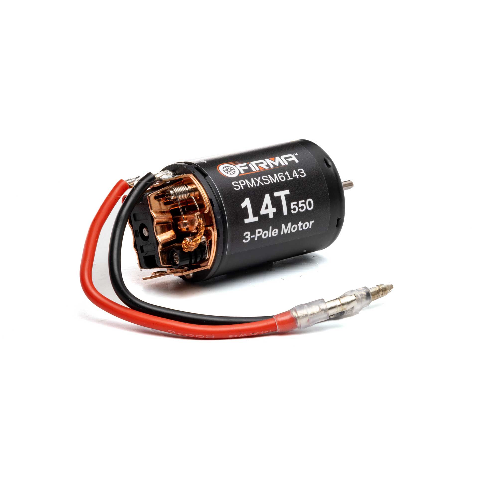 Spektrum Accessories Firma 14T Rebuildable 550 3-Pole Brushed Motor