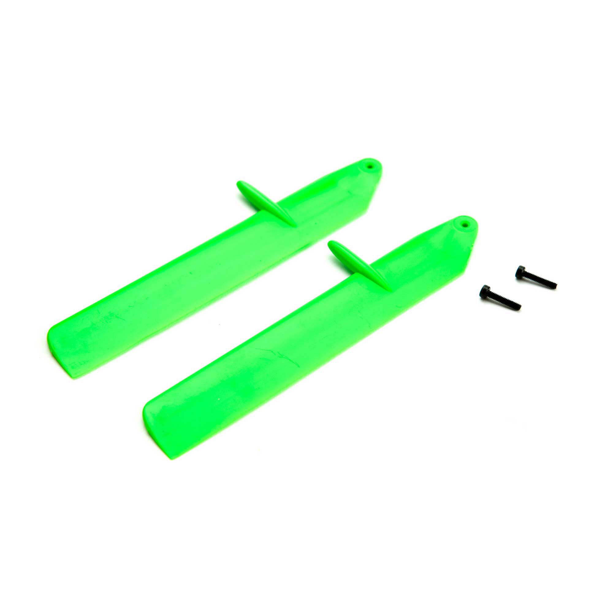 Blade Fast Flight Main Blade Set, Green: mCP X BL