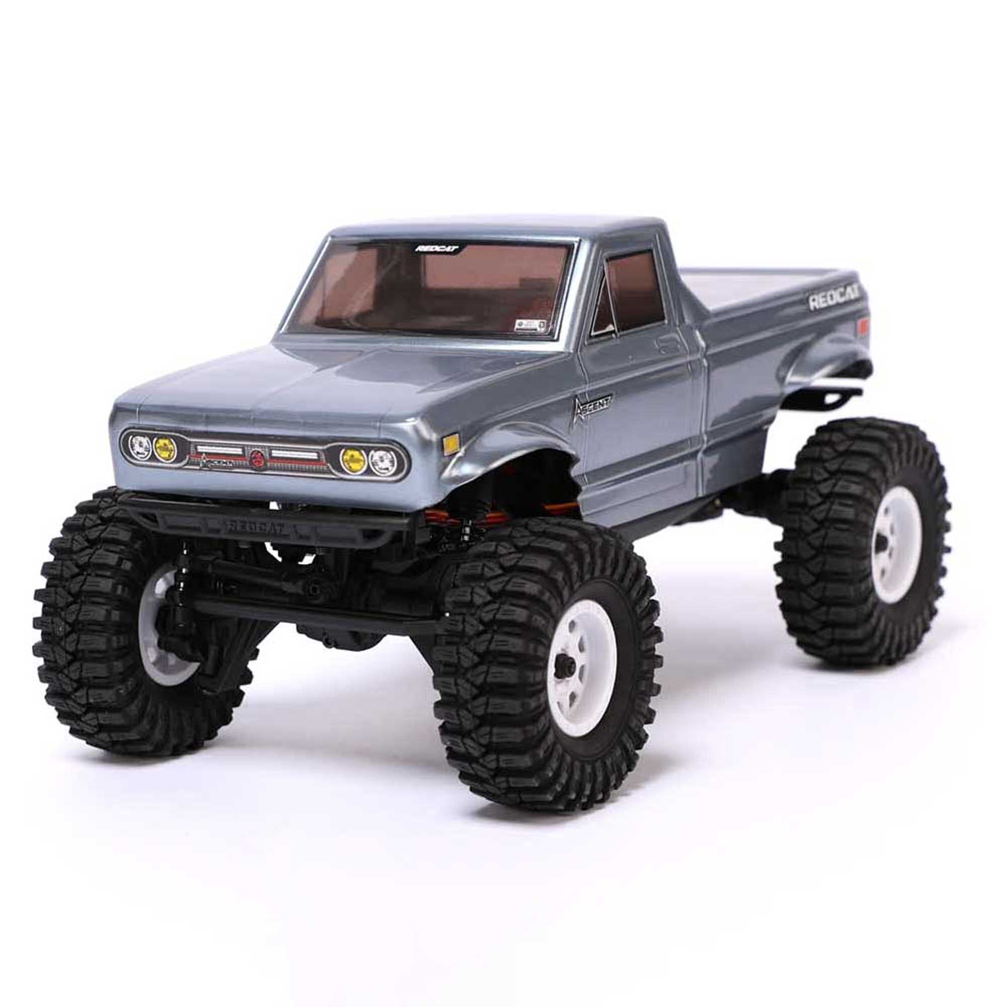 Redcat Racing 1/18 Ascent-18 4x4 Brushed Electric Rock Crawler RTR, Granite