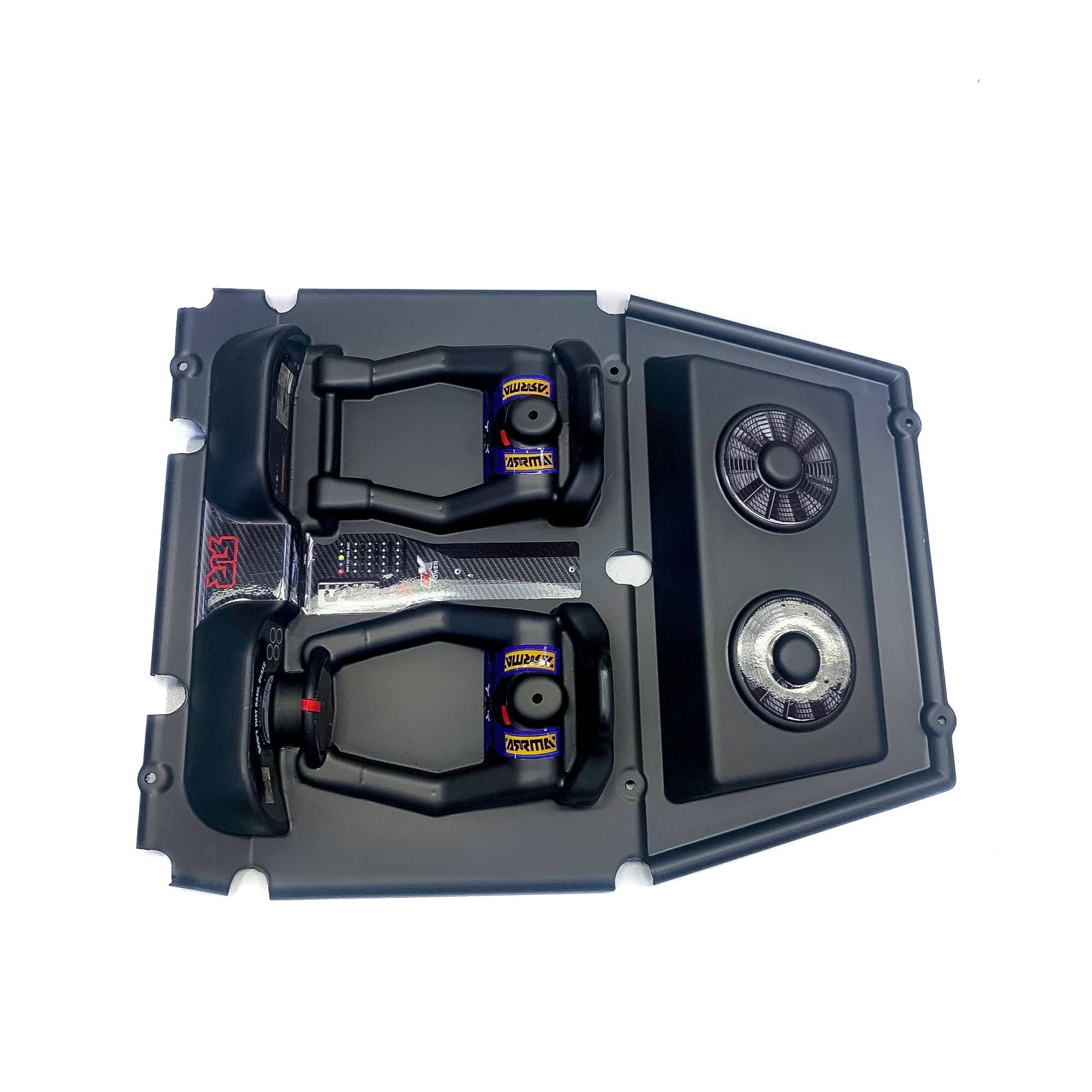 ARRMA Interior, Black with Decals: MOJAVE 6S BLX