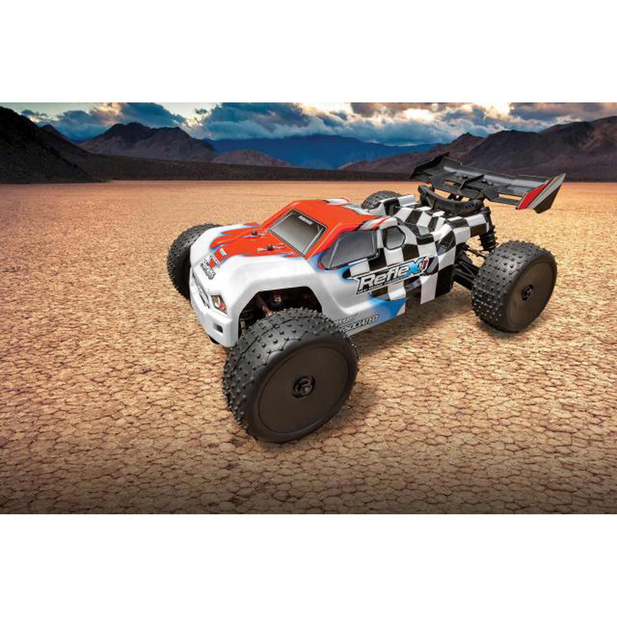 Team Associated 1/14 Reflex 14B 4x4 Brushless Truggy RTR, LiPo Combo