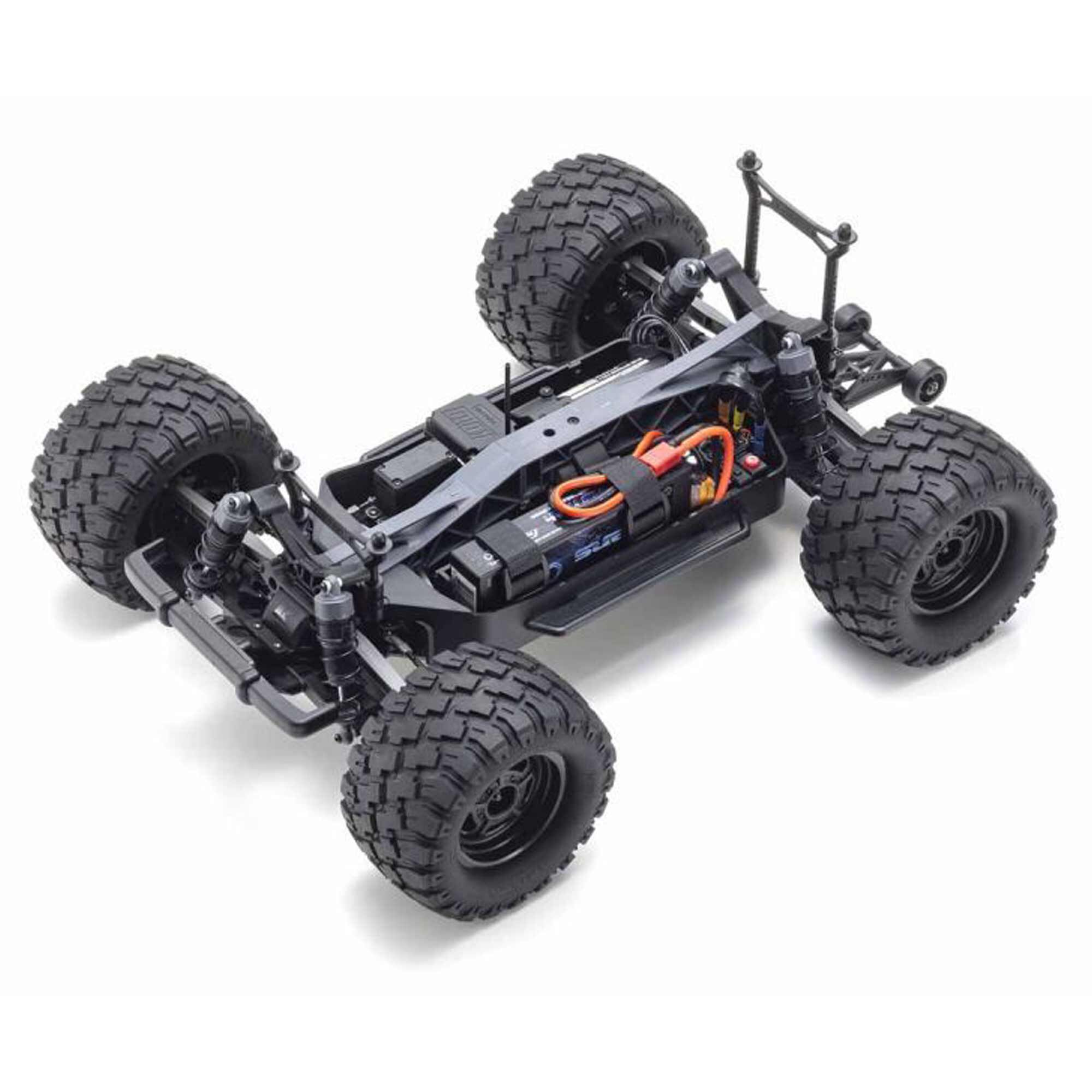 Kyosho 1/10 Mad Wagon VE KB10 4x4 3S Brushless Monster Truck RTR, Black