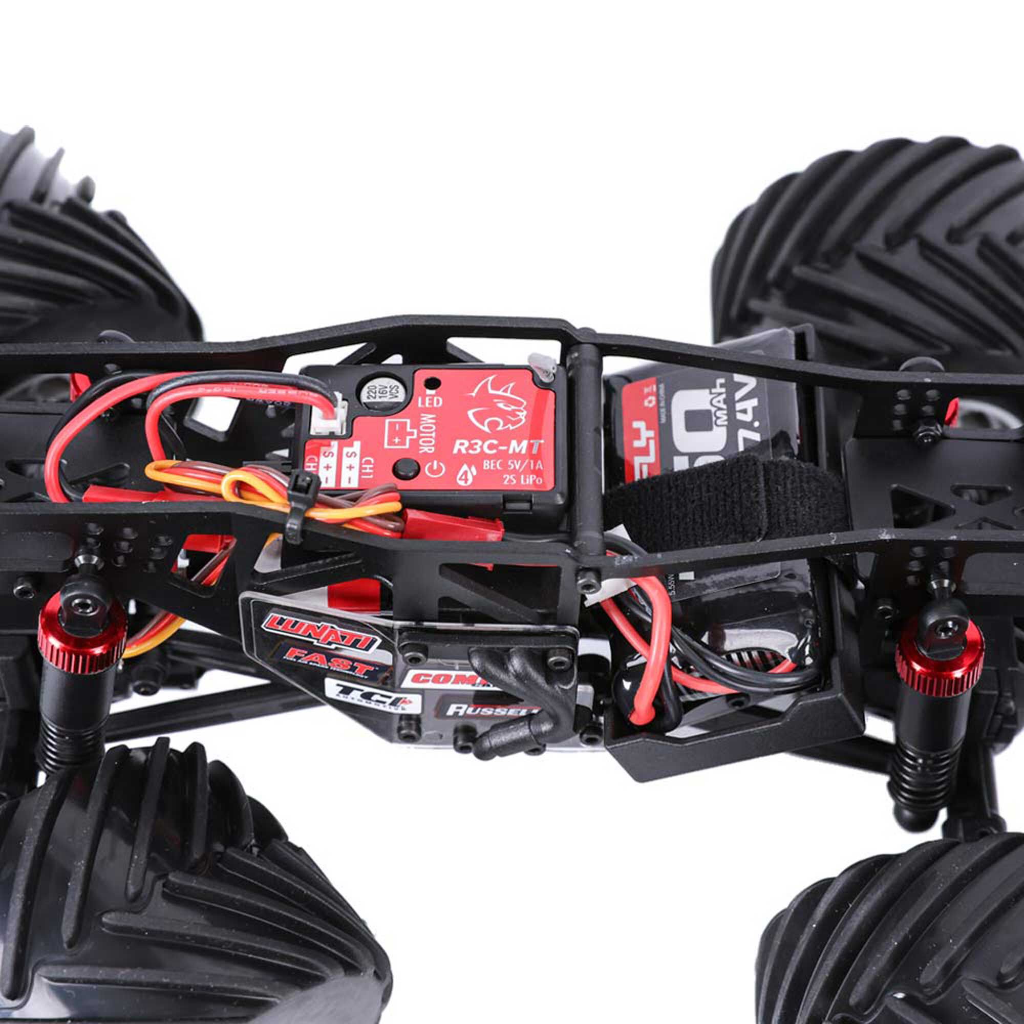 Redcat Racing 1/18 MT-18 4x4 Monster Truck RTR, Red
