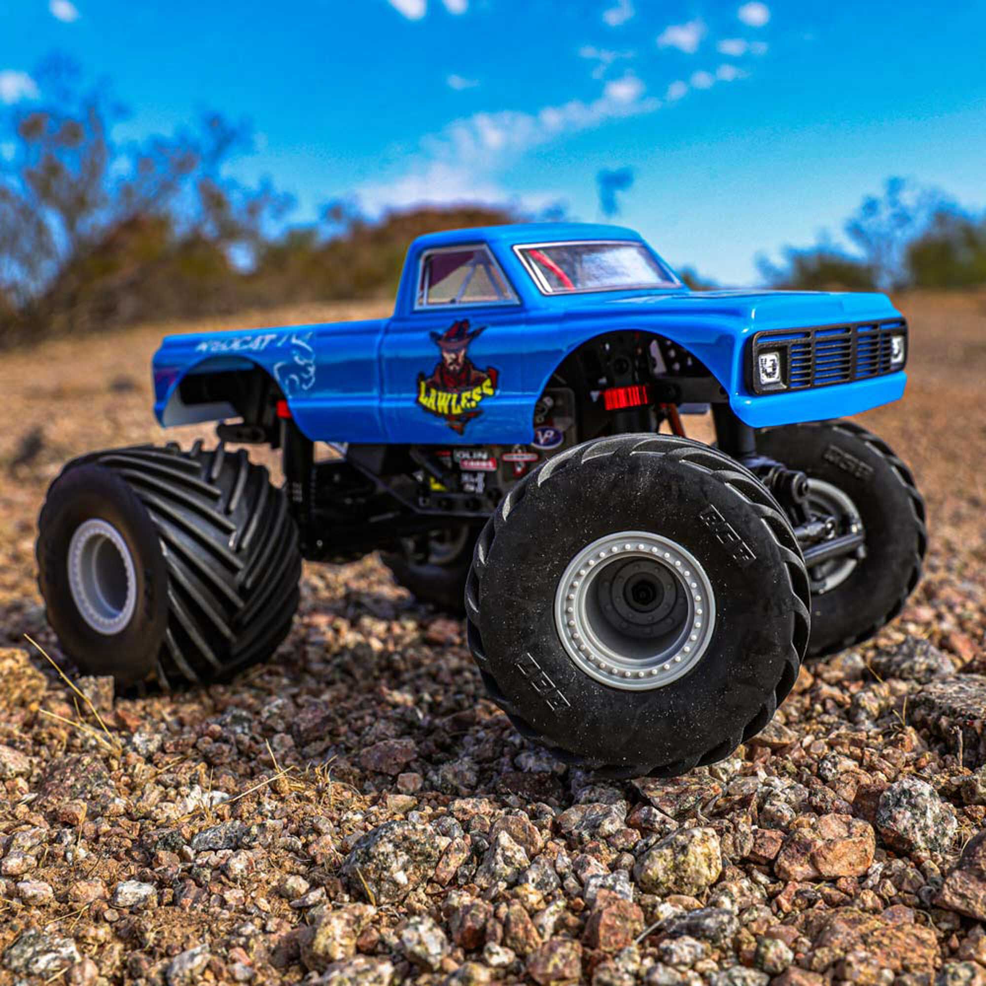 Redcat Racing 1/18 MT-18 4x4 Monster Truck RTR, Blue