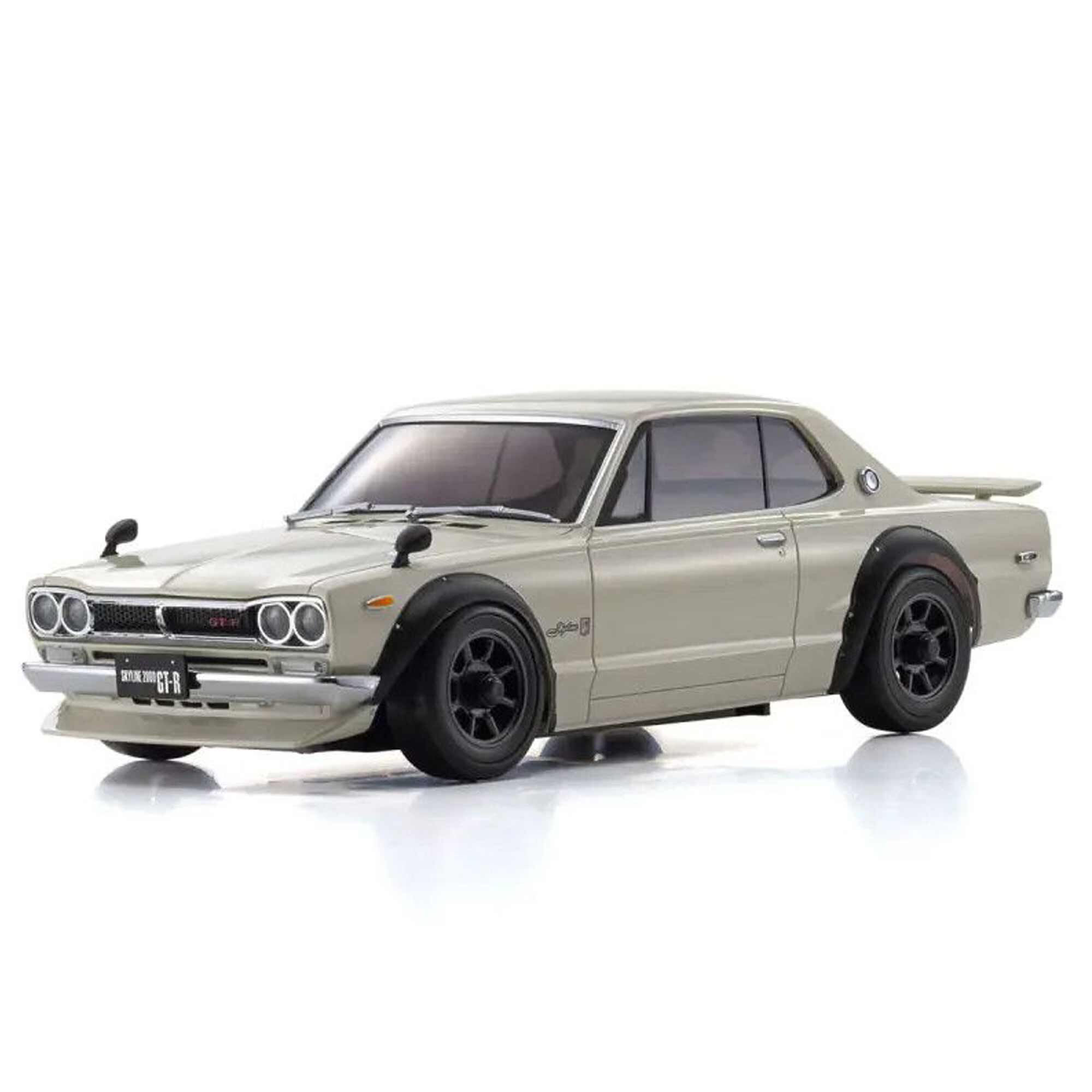 Kyosho 1/28 Skyline 2000GT-R KPGC10 Mini-Z AWD RTR, White