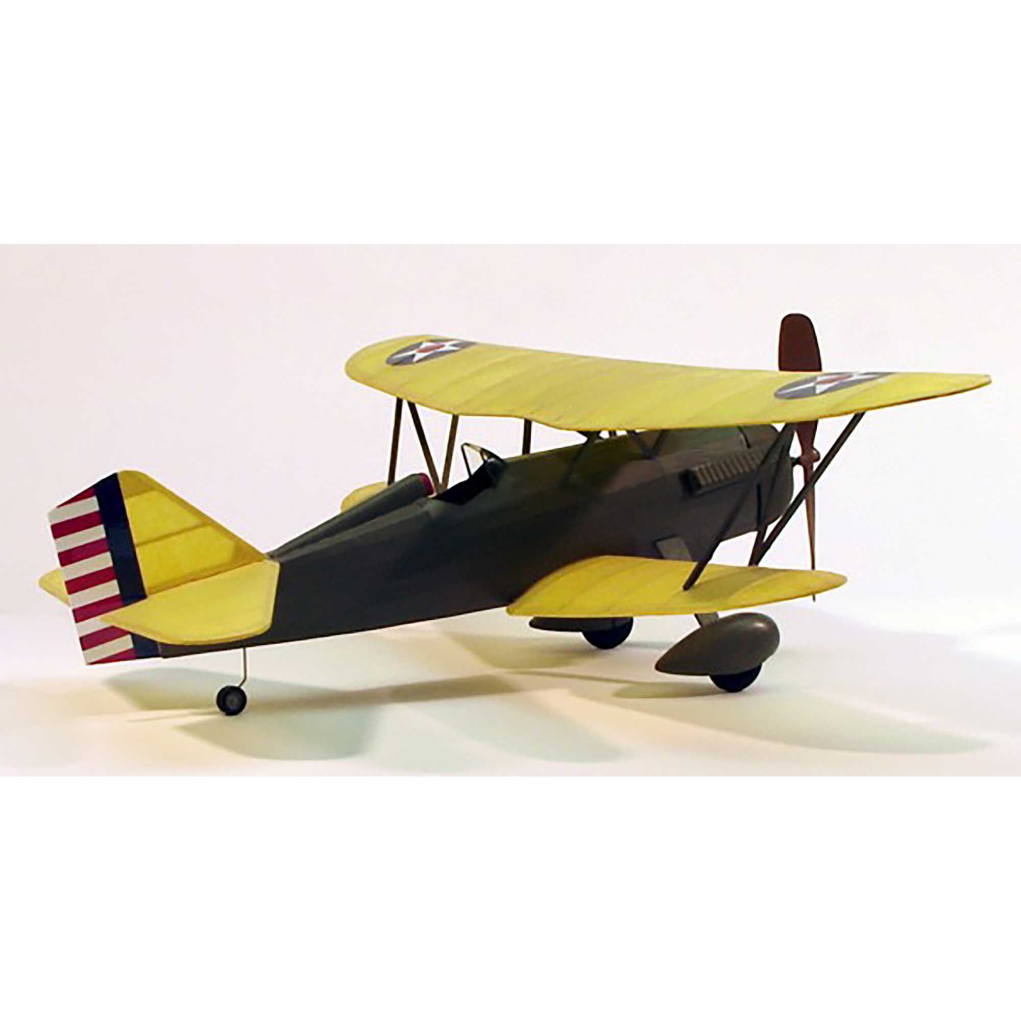 Dumas Products, Inc. Curtiss P6E Hawk Rubber Powered Kit, 17.5"