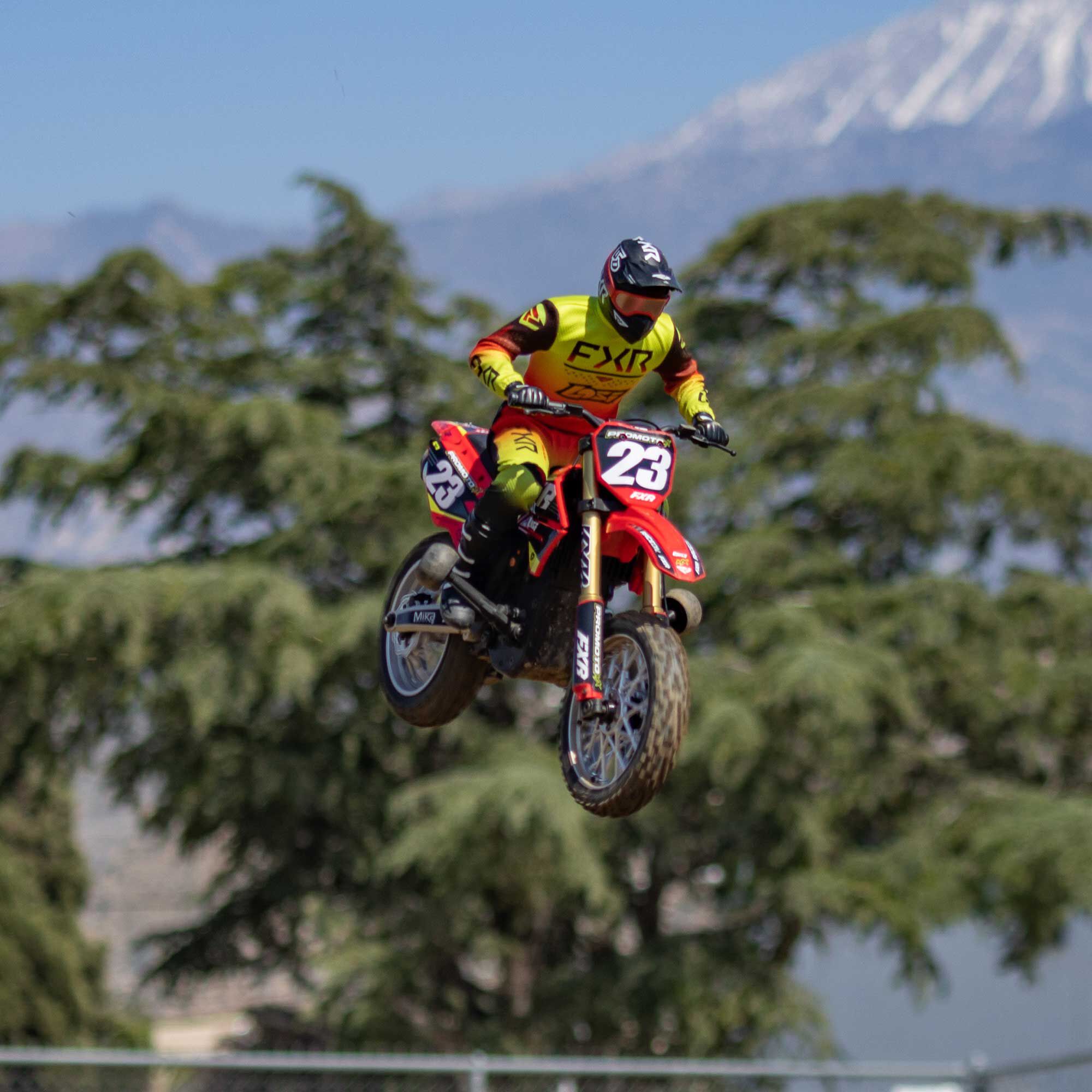 Losi 1/4 Promoto-MX FXR 2S RTR Brushless Motorcycle, Red