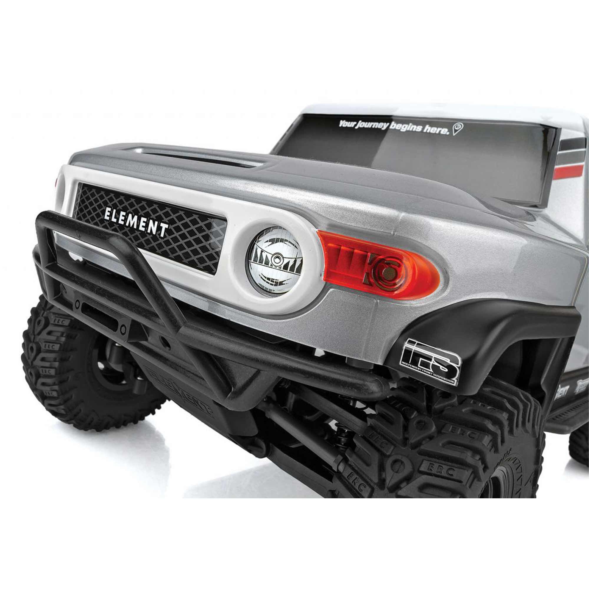 Team Associated 1/10 Enduro Trail Truck, Utron SE RTR, Silver, LiPo Combo