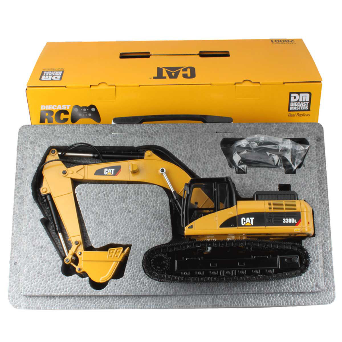 DCM/Racemasters 1/20 Caterpillar 330D L Diecast RC Excavator