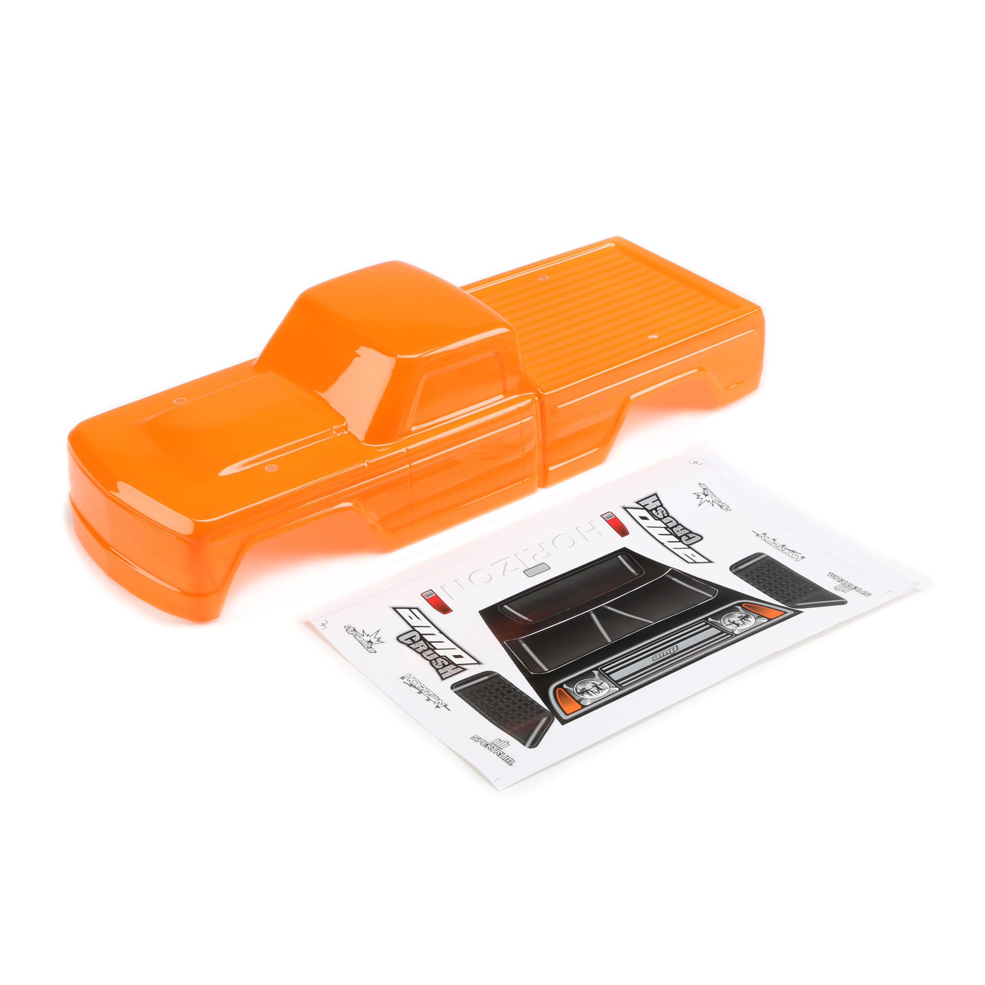 ECX 1/10 Painted Body, Orange: AMP Crush