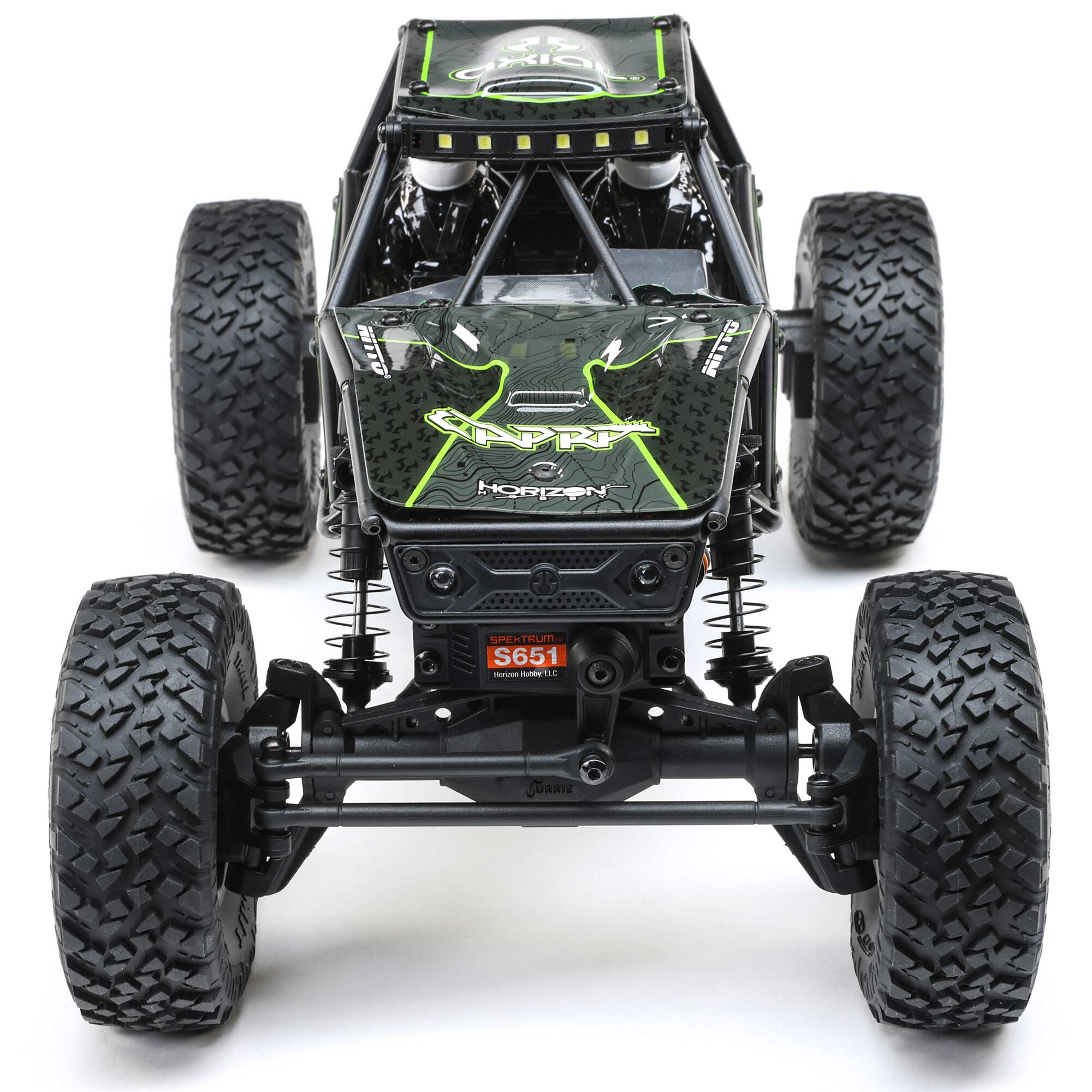 Axial 1/18 UTB18 Capra 4X4 RTR Brushed Rock Crawler (Battery & Charger Included), Black