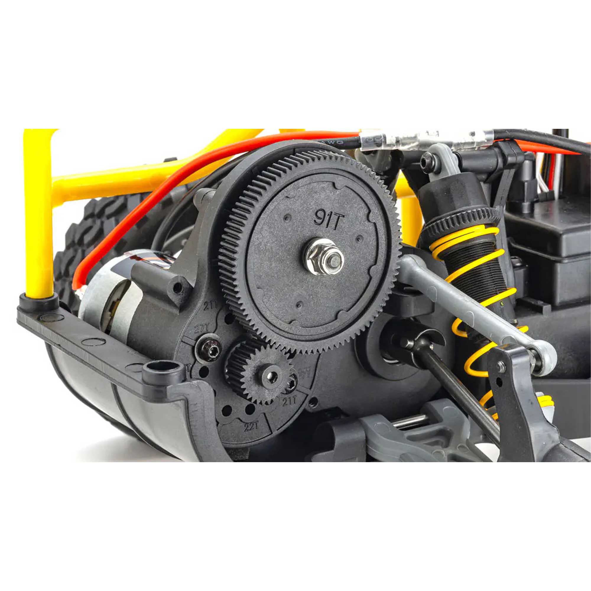 Kyosho 1/10 Sandmaster 2.0 4x4 Buggy RTR, Yellow