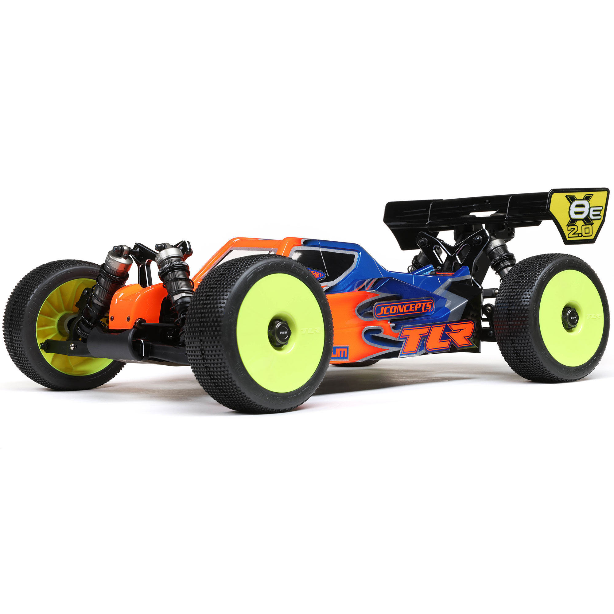 Team Losi Racing 1/8 8IGHT-X/E 2.0 Combo 4X4 Nitro/Electric Race Buggy Kit
