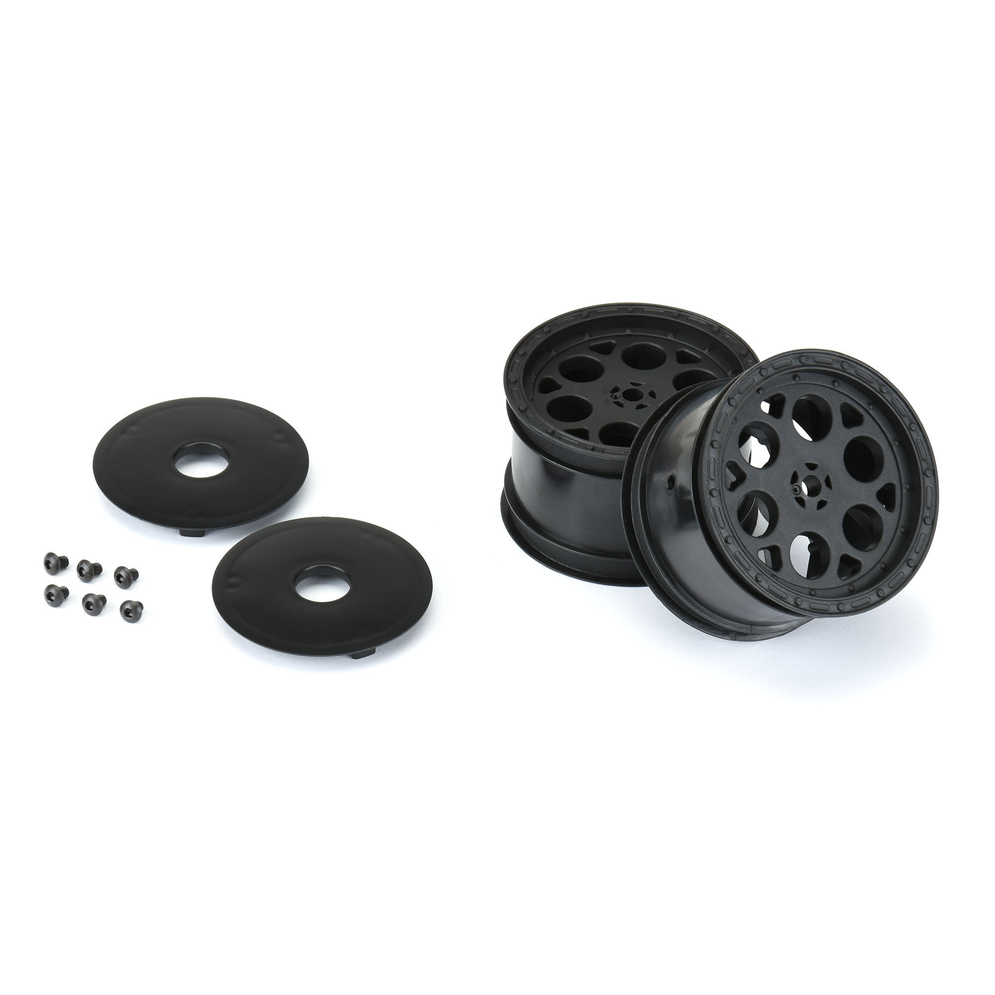 Pro-Line Racing 1/10 Showtime Rear 2.2" 12mm Sprint Car Wheels (2) Black