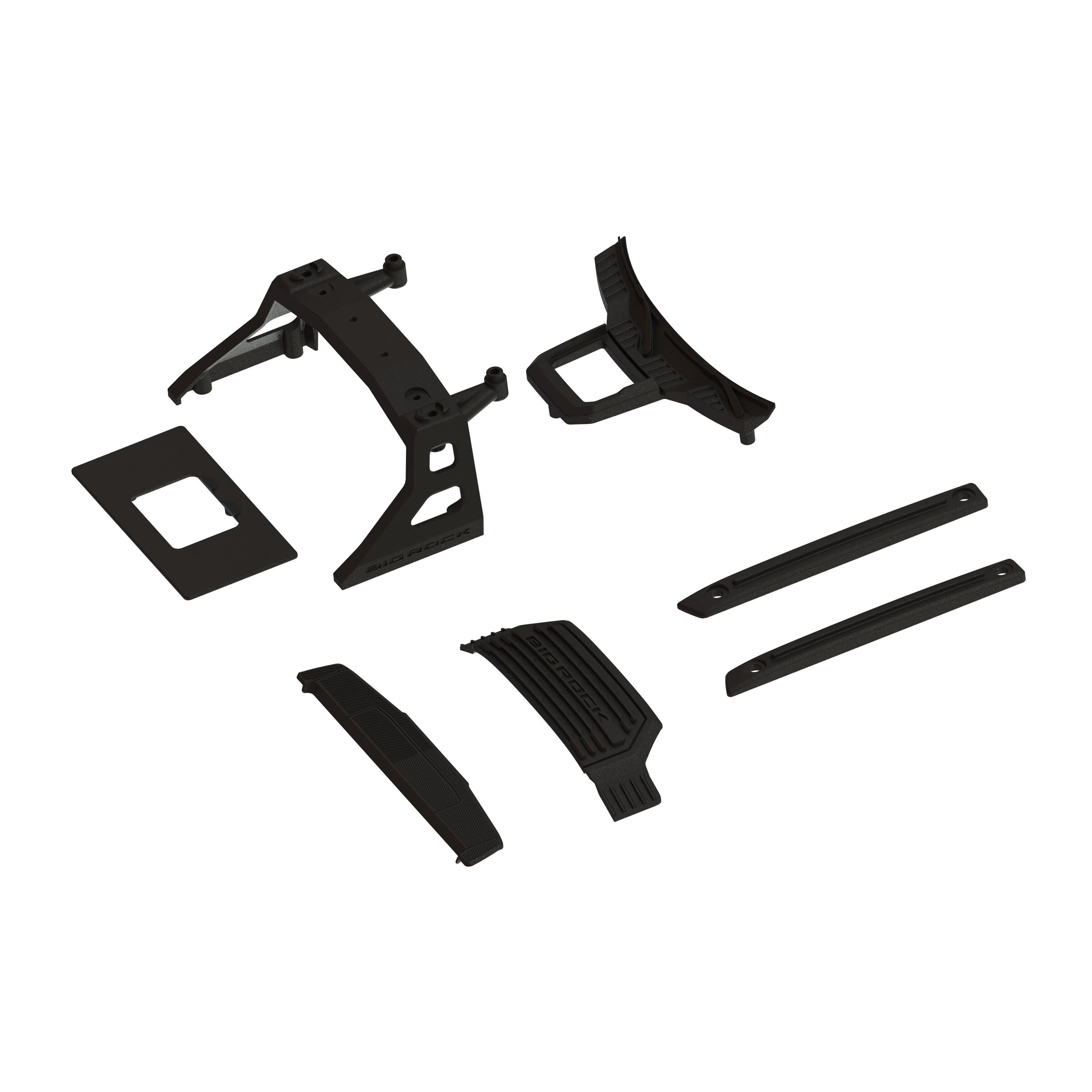 ARRMA Roll Hoop, Scuttle & Grille Set: BIG ROCK