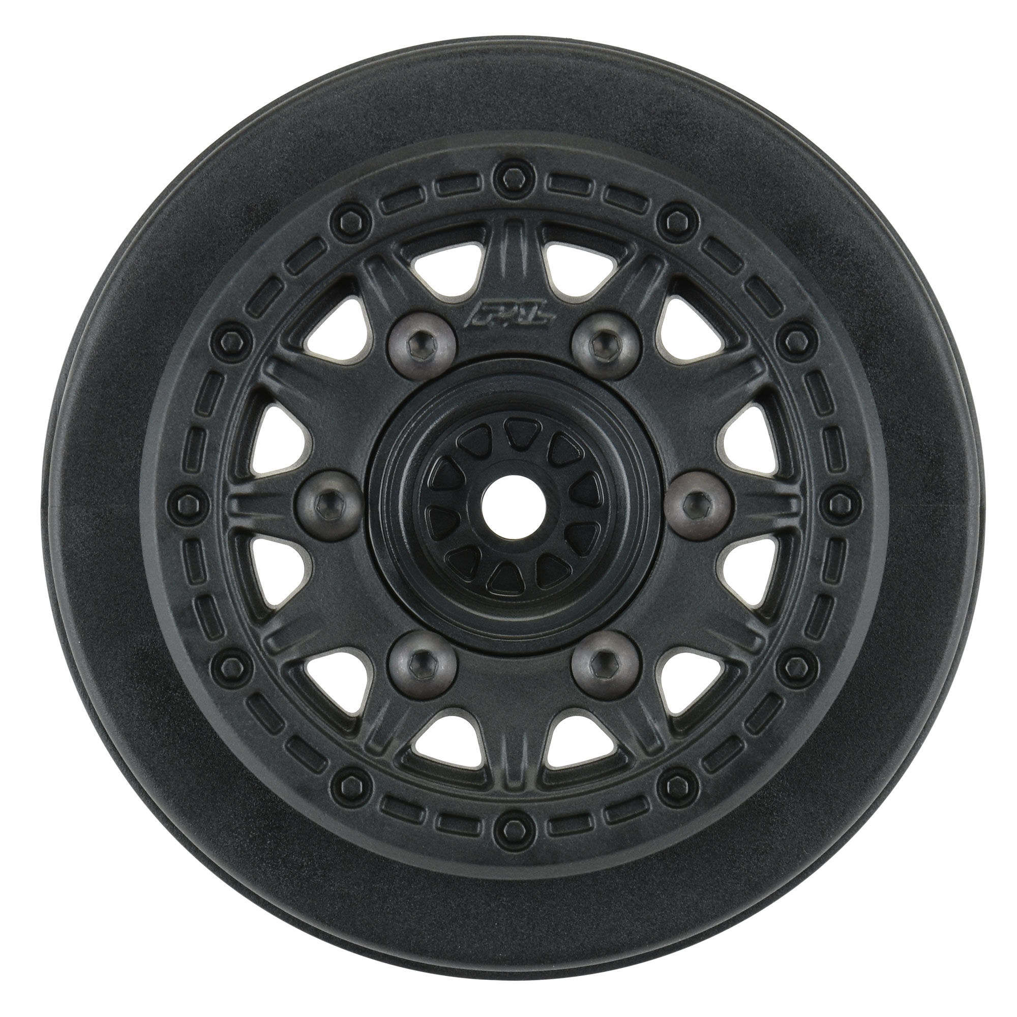 Pro-Line Racing 1/10 Raid Front/Rear 2.2"/3.0" 12mm Short Course Wheels (2) Black