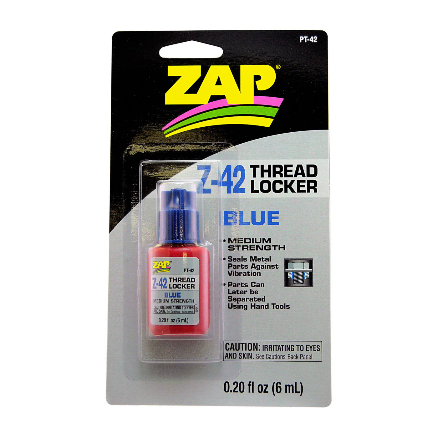 ZAP Glue Z-42 Medium-Strength Thread Lock, .20 oz
