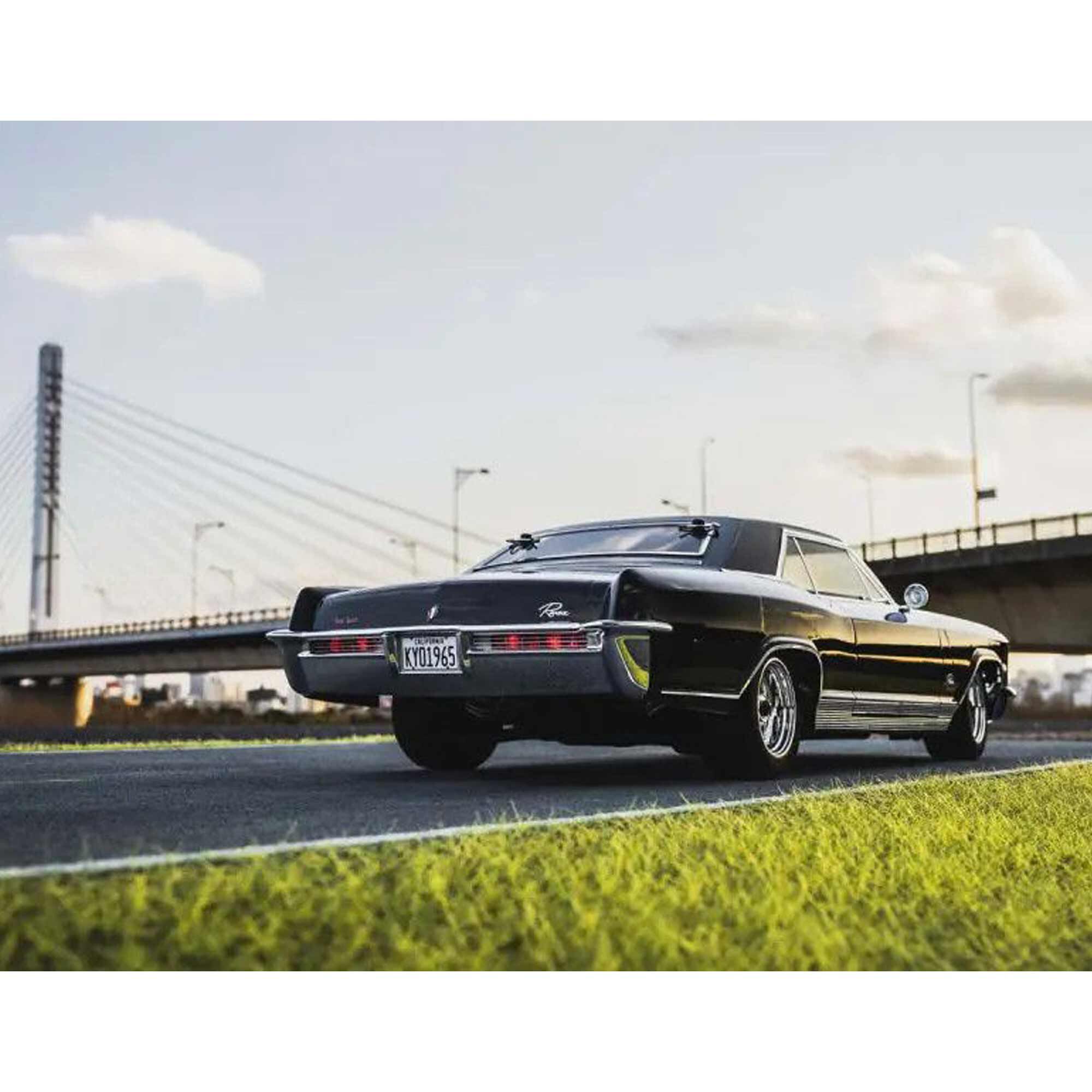 Kyosho 1/10 1965 Buick Riviera Fazer Mk2 FZ02L Brushed 4x4 On-Road Touring RTR, Regal Black