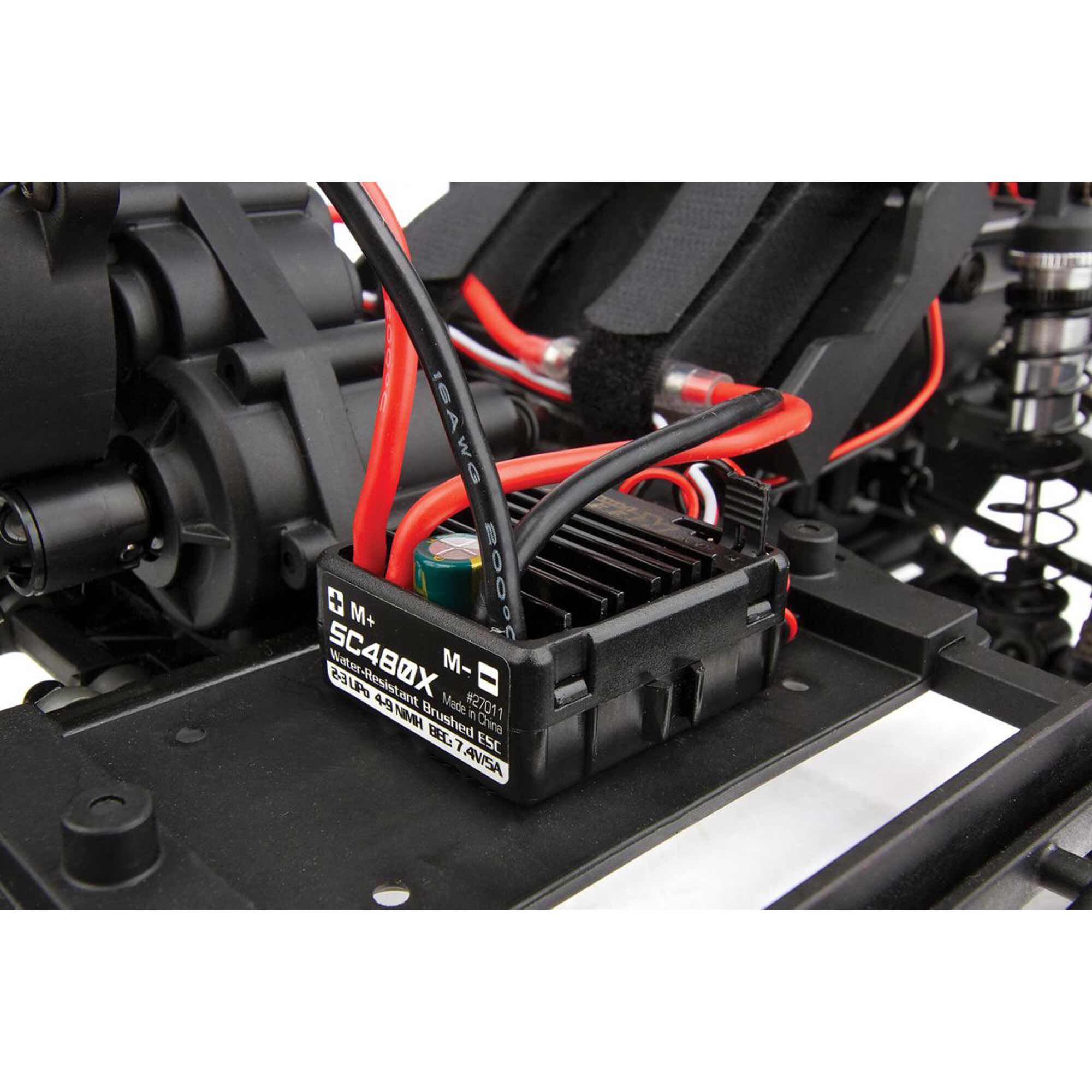 Team Associated 1/10 Enduro Trail Truck, Trailwalker RTR, LiPo Combo, Black