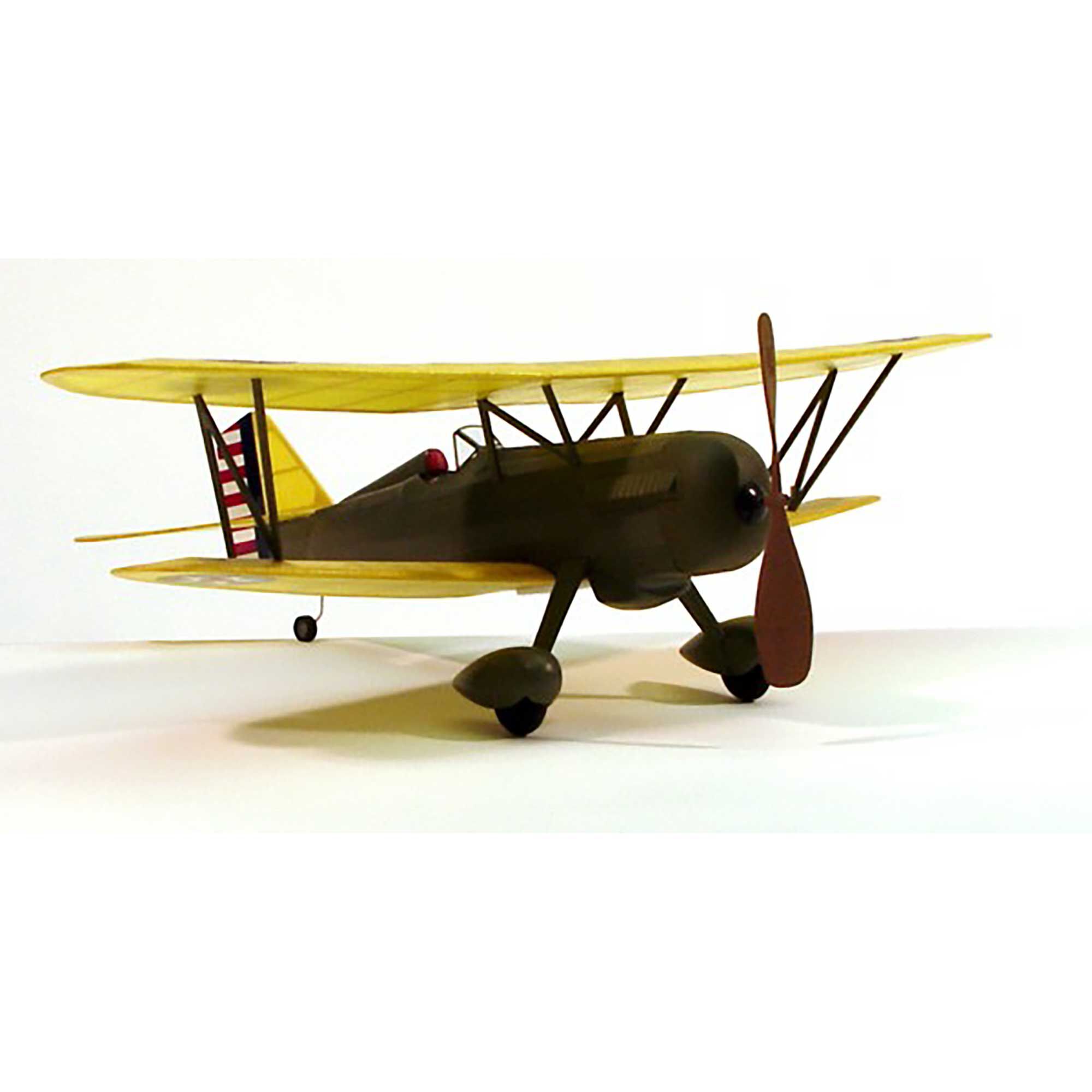 Dumas Products, Inc. Curtiss P6E Hawk Rubber Powered Kit, 17.5"