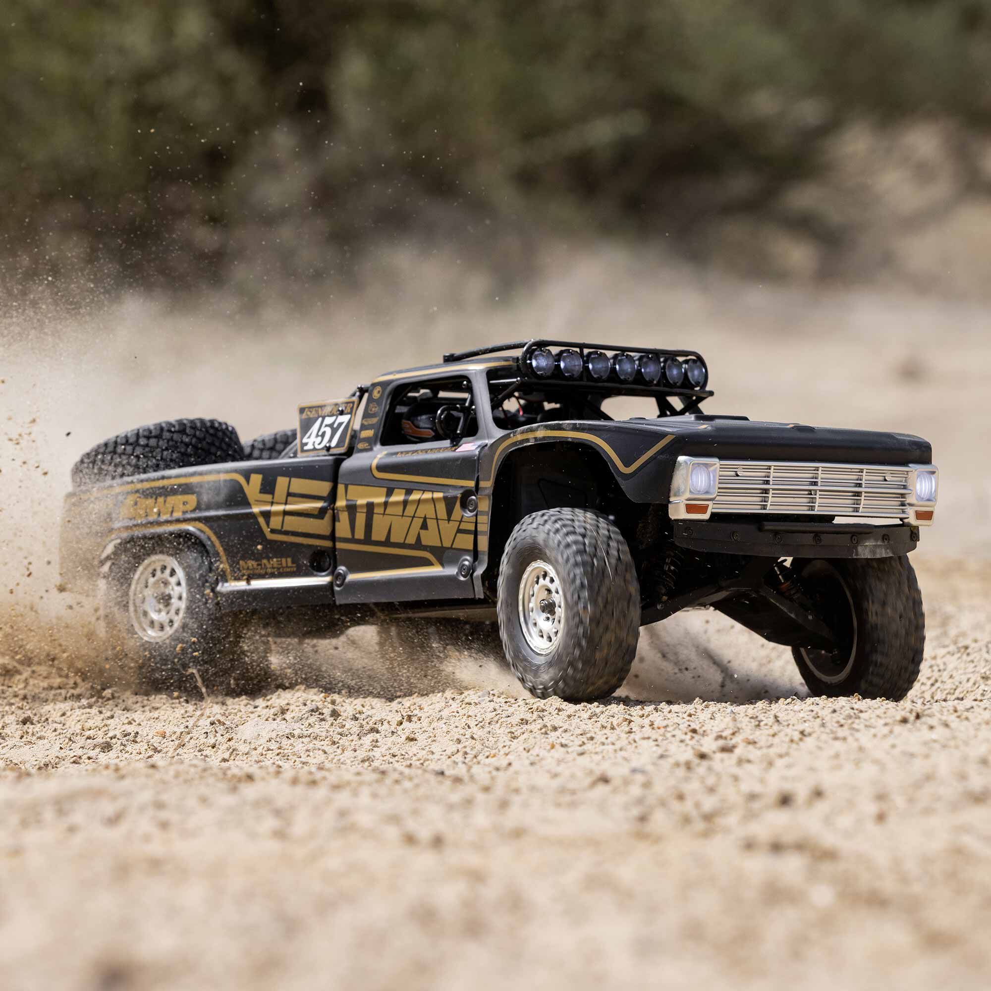 Losi 1/10 Baja Rey 2.0 Ford F100 Isenhouer Brothers 3S 4X4 RTR Brushless, Black