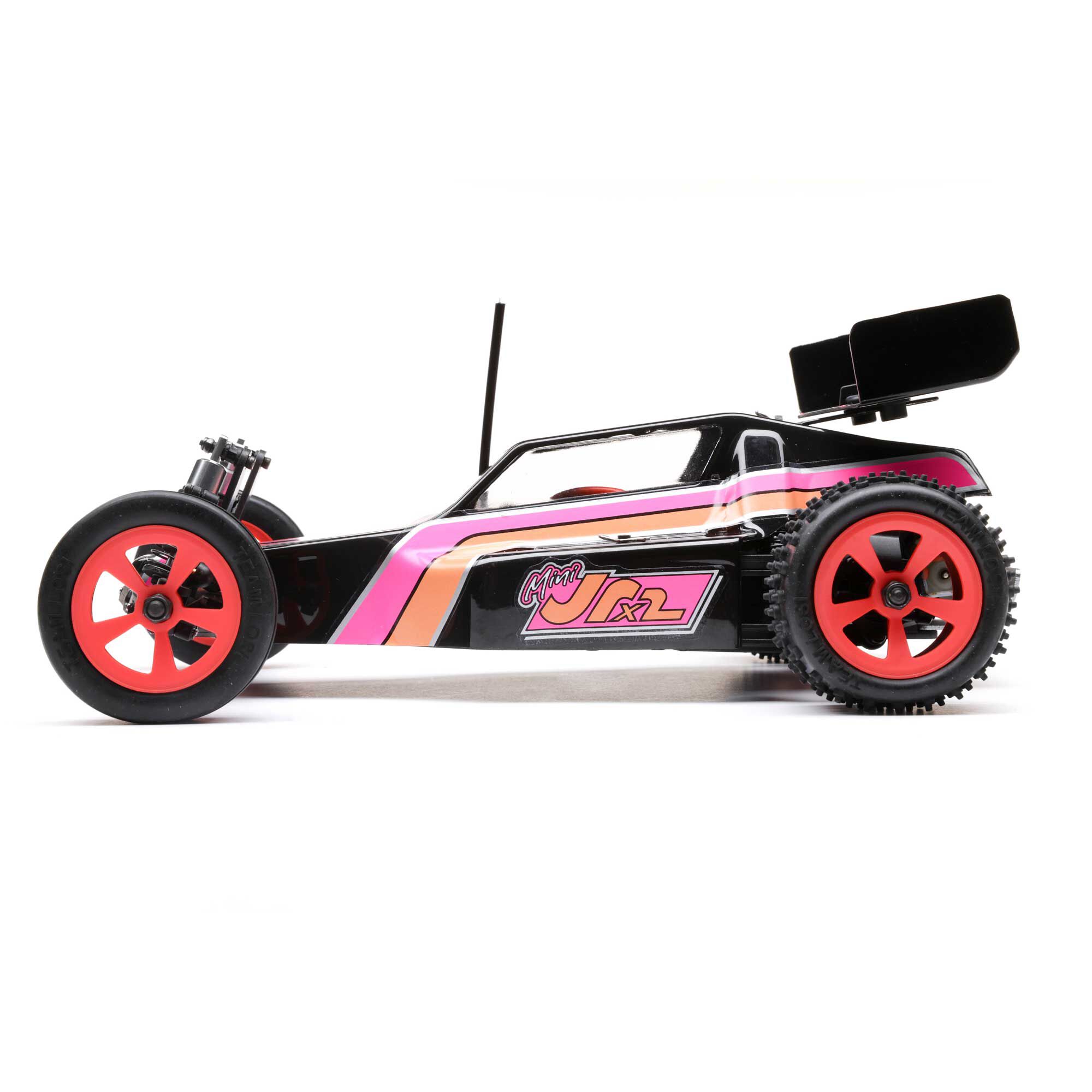 Losi 1/16 Mini JRX2 2S 2WD RTR Brushed Buggy (Battery & Charger Included), Black