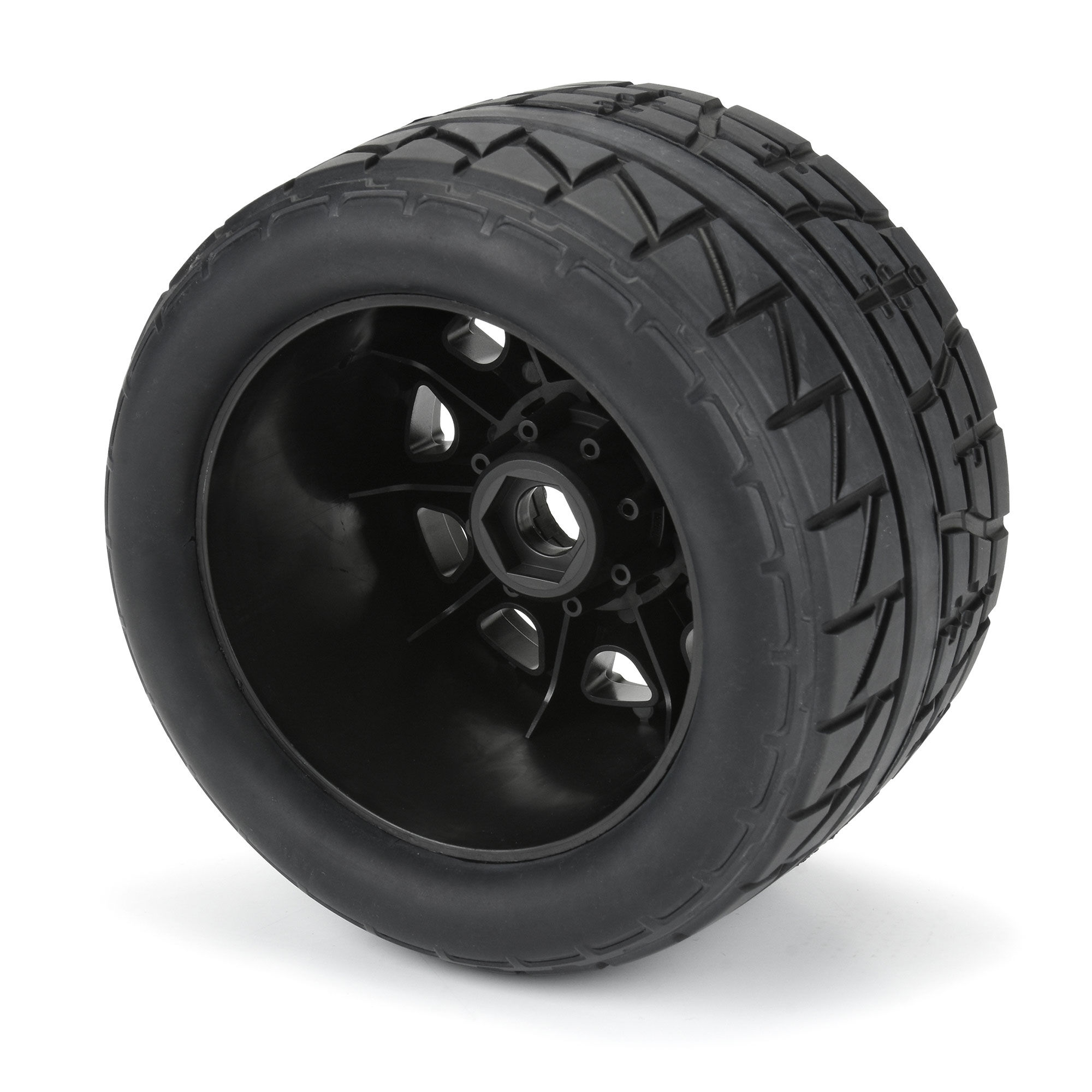 Pro-Line Racing 1/8 Menace HP BELTED F/R 3.8" MT Tires Mounted 17mm Black Raid (2)