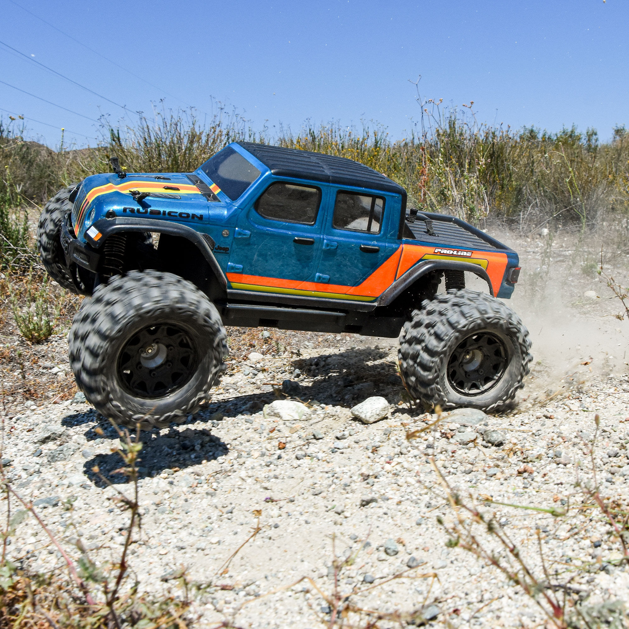 Pro-Line Racing 1/10 Hyrax F/R 2.8" MT Tires Mounted 12mm/14mm Black Raid (2)