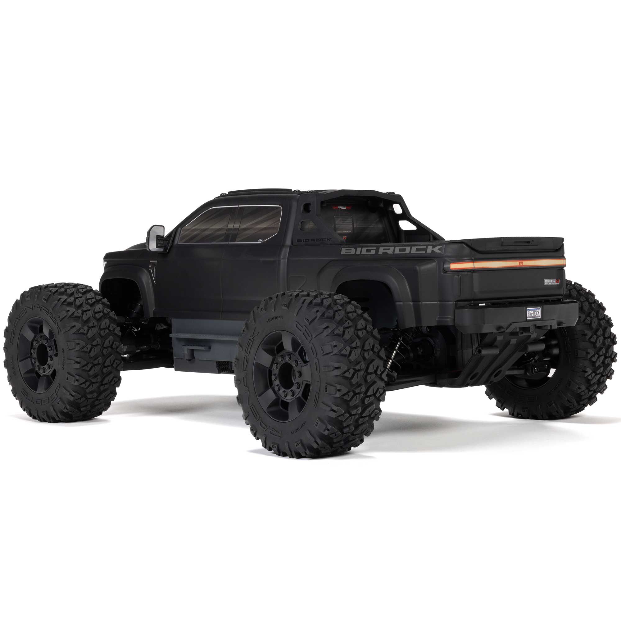 ARRMA 1/10 BIG ROCK 223S DSC 4X4 RTR Brushless Monster Truck, Black