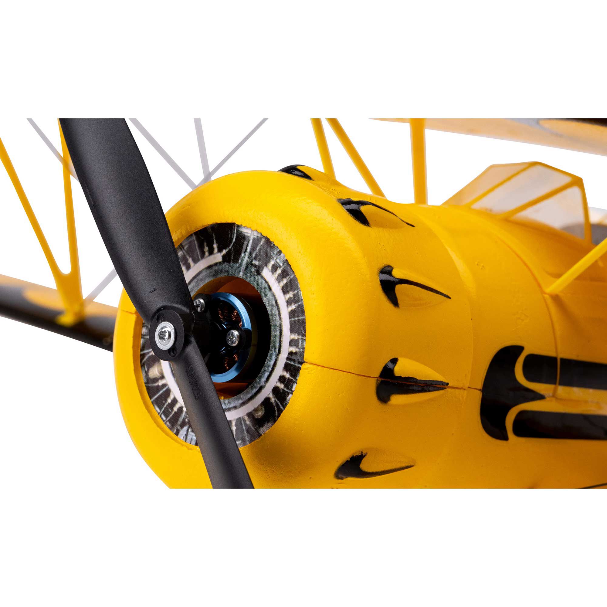 E-flite UMX WACO BNF Basic with AS3X and SAFE Select, Yellow