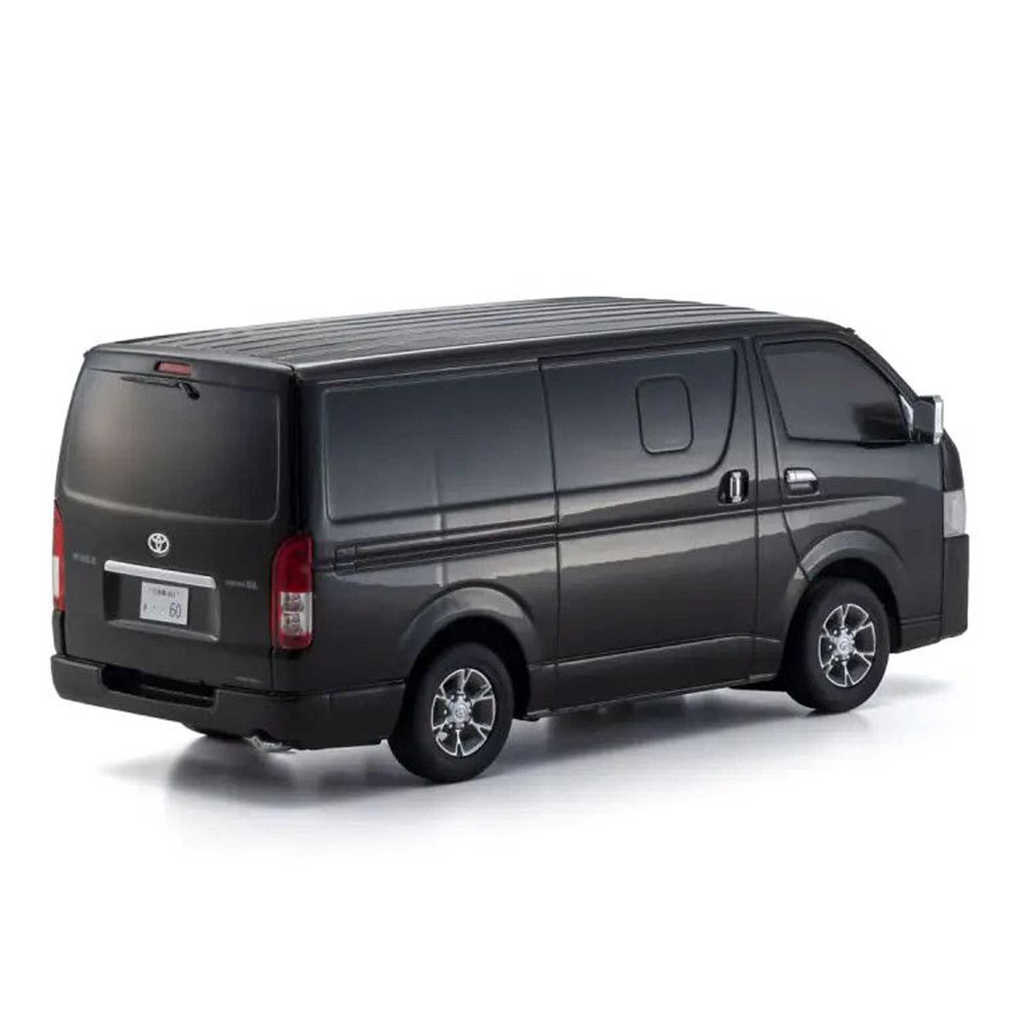 Kyosho 1/28 Hi-Ace Super GL 2WD On-Road First Mini-Z RTR, Black