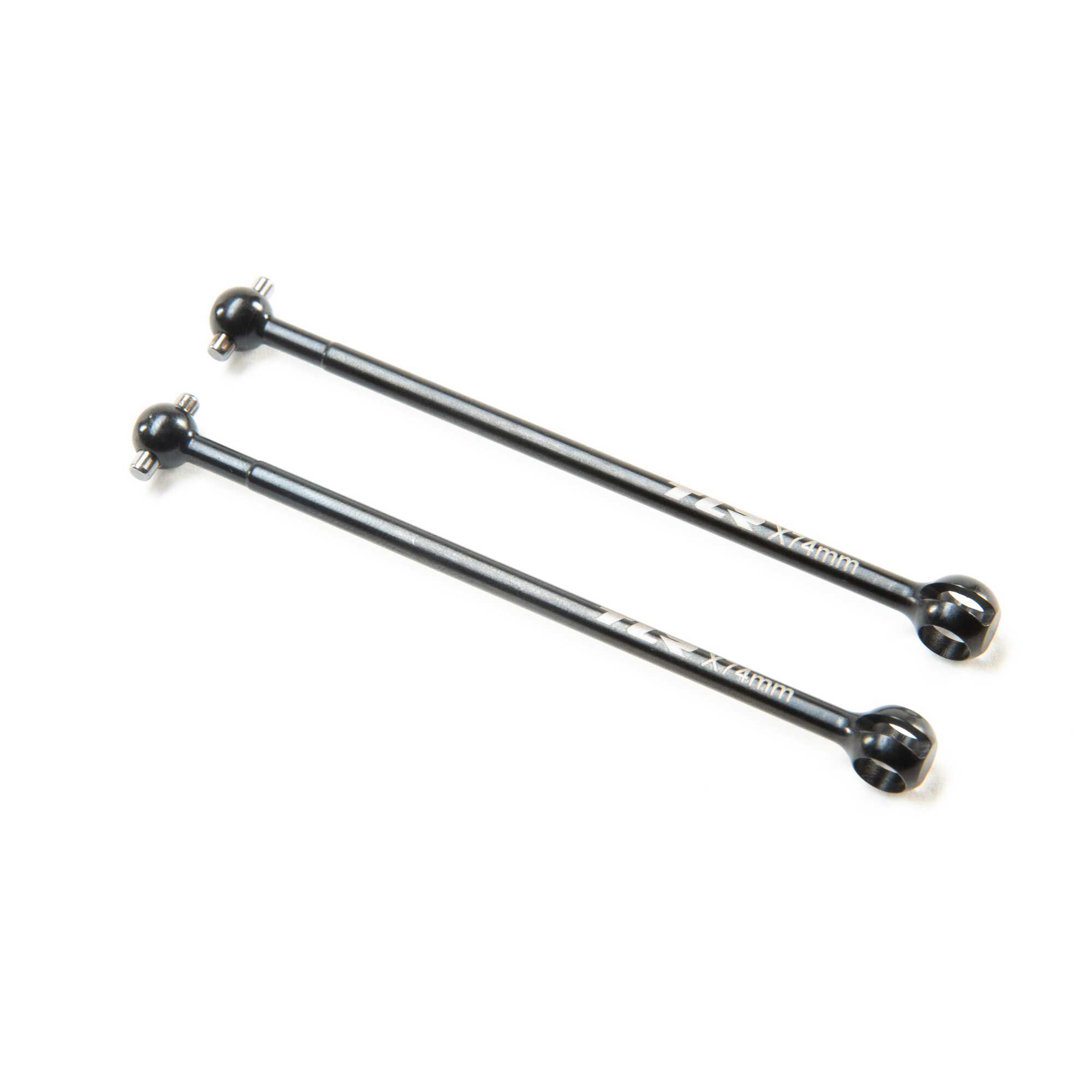 Team Losi Racing CVA Driveshaft Bones 74mm (2): 22X