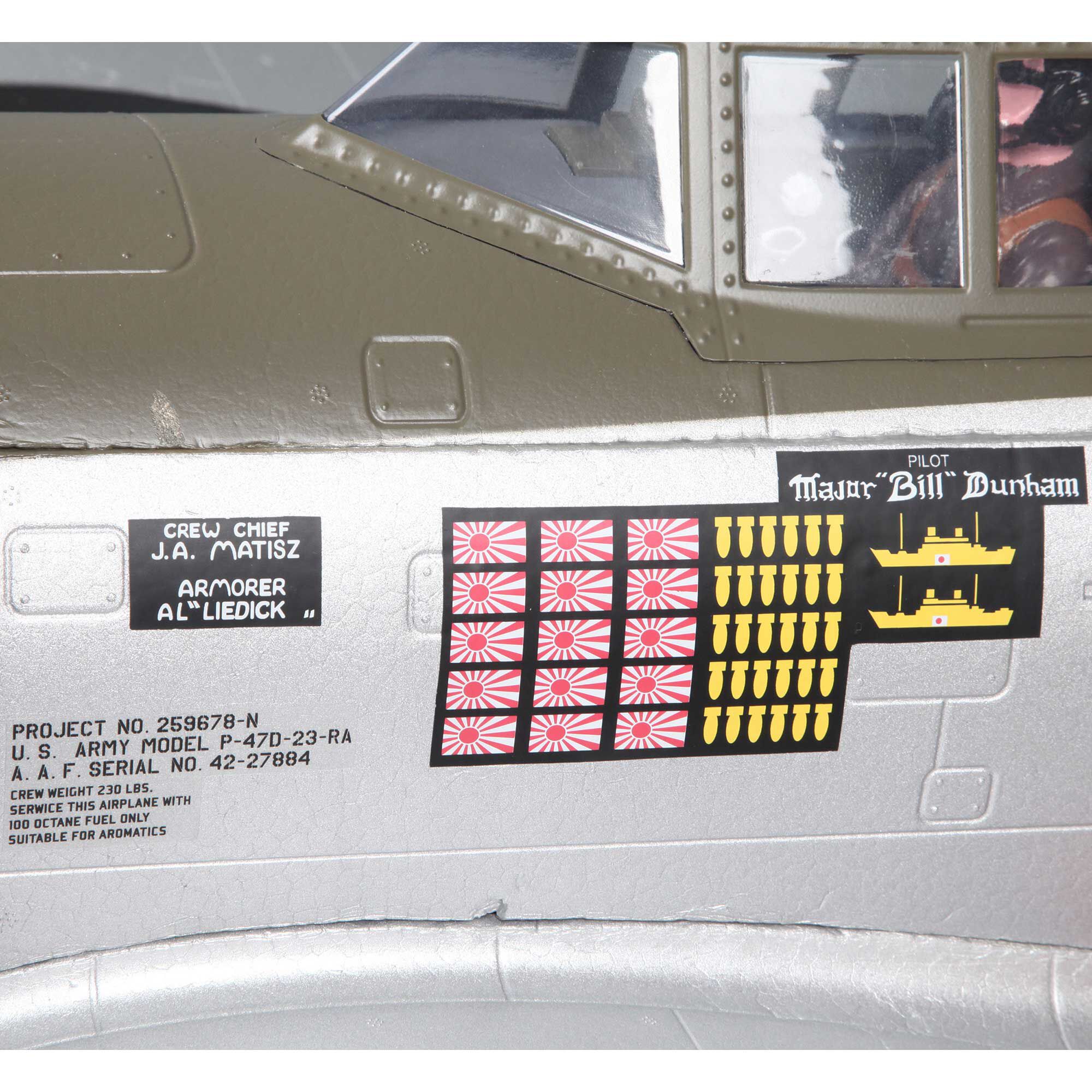 FMS P-47 Razorback Bonnie PNP, 1500mm