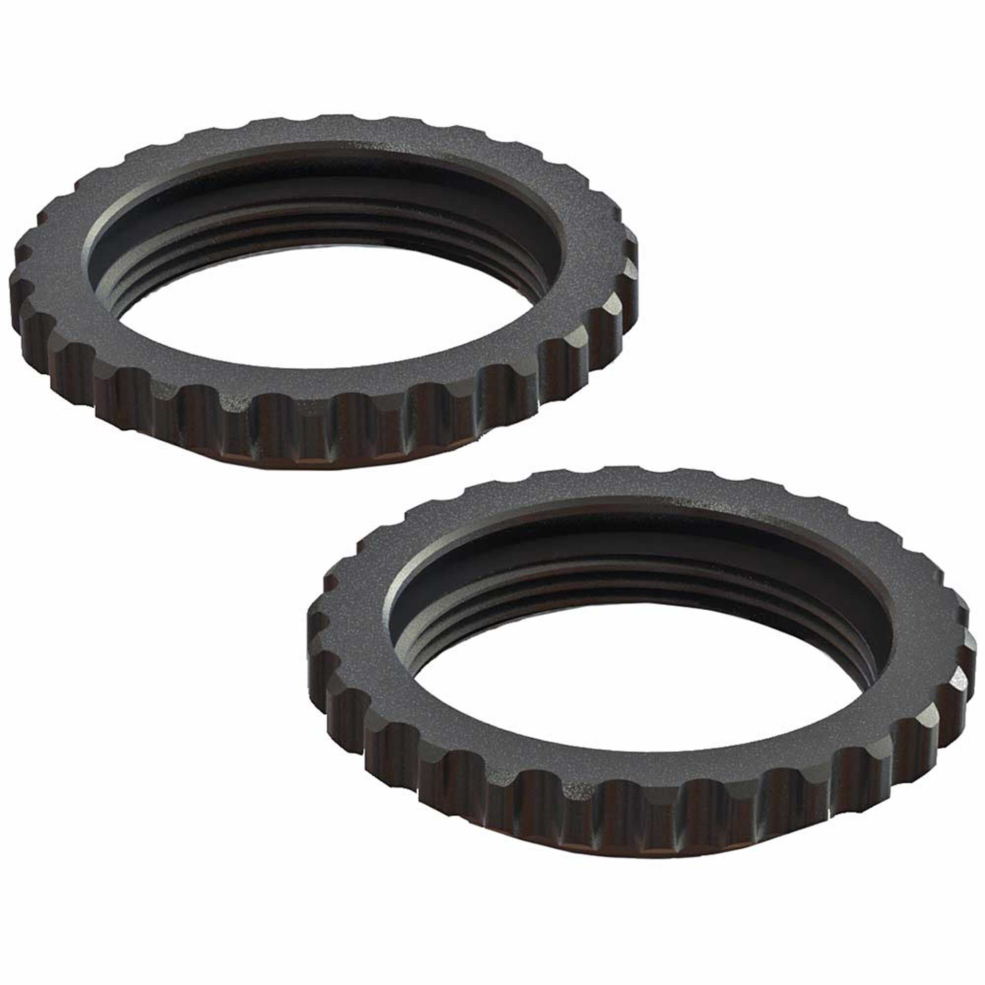 ARRMA Shock Collar Aluminum, Black (2): 6S