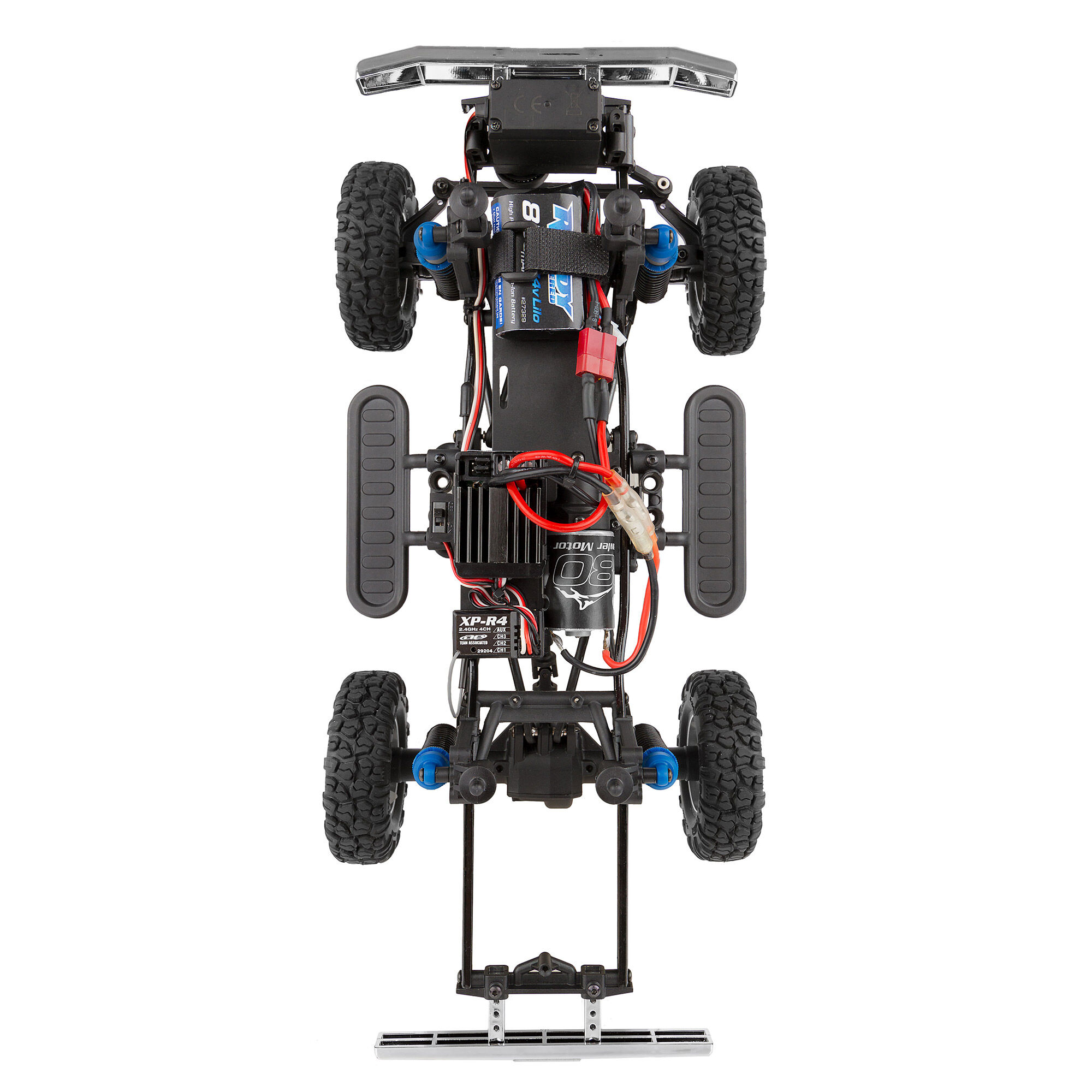 Team Associated 1/12 CR12 Ford F-150 Pick-Up 4WD Brushed RTR, Blue