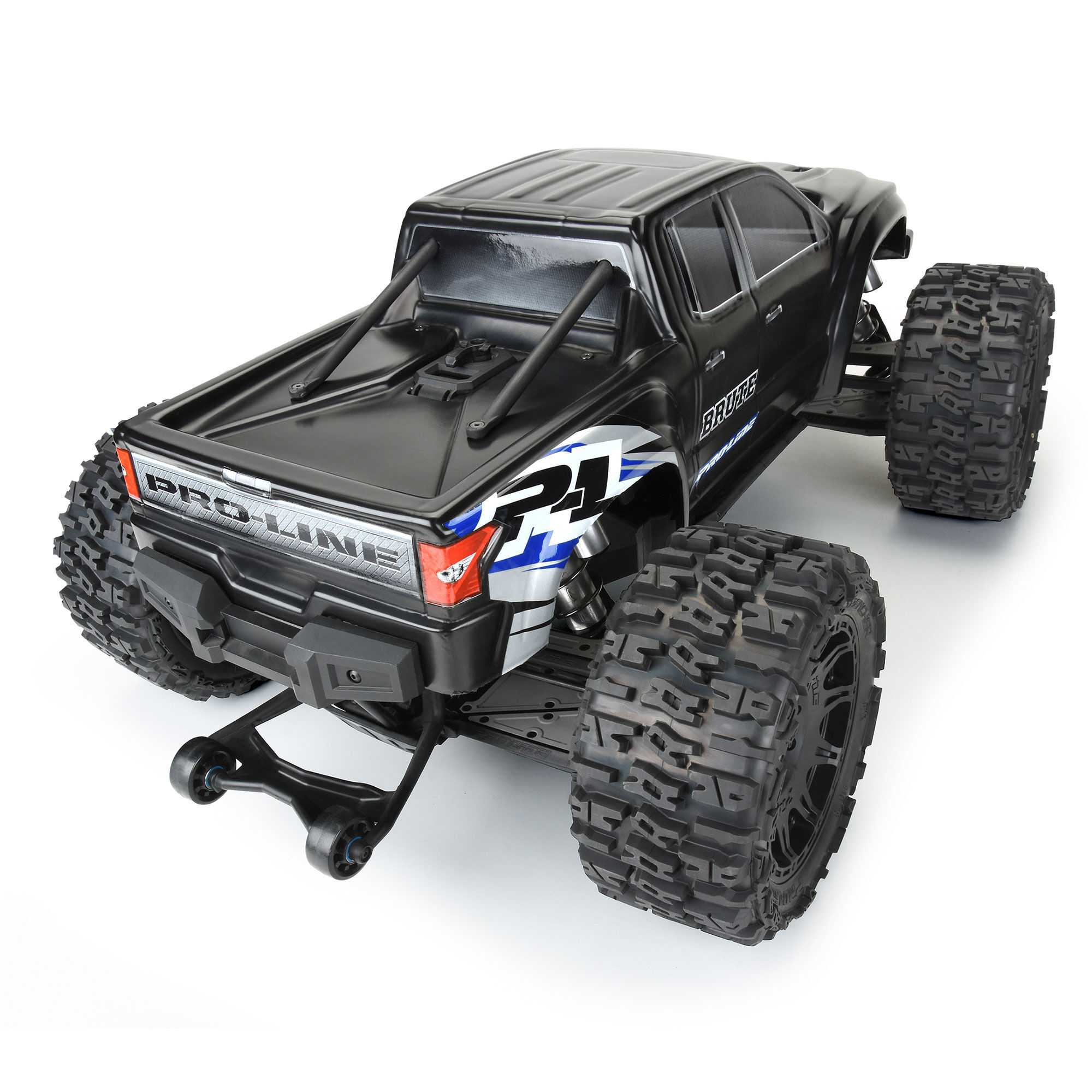 Pro-Line Racing 1/5 Pre-Cut Brute Bash Armor Black Body: X-MAXX