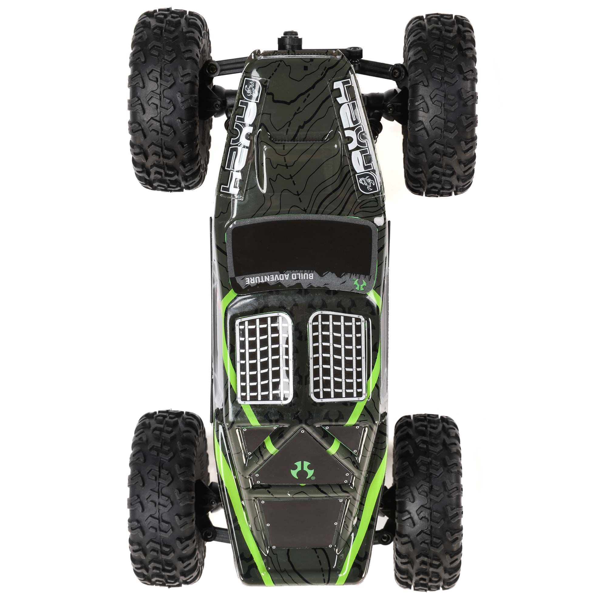 Axial 1/24 AX24 XC-1 4WS 4X4 RTR Brushed Rock Crawler (Battery & Charger Included), Green