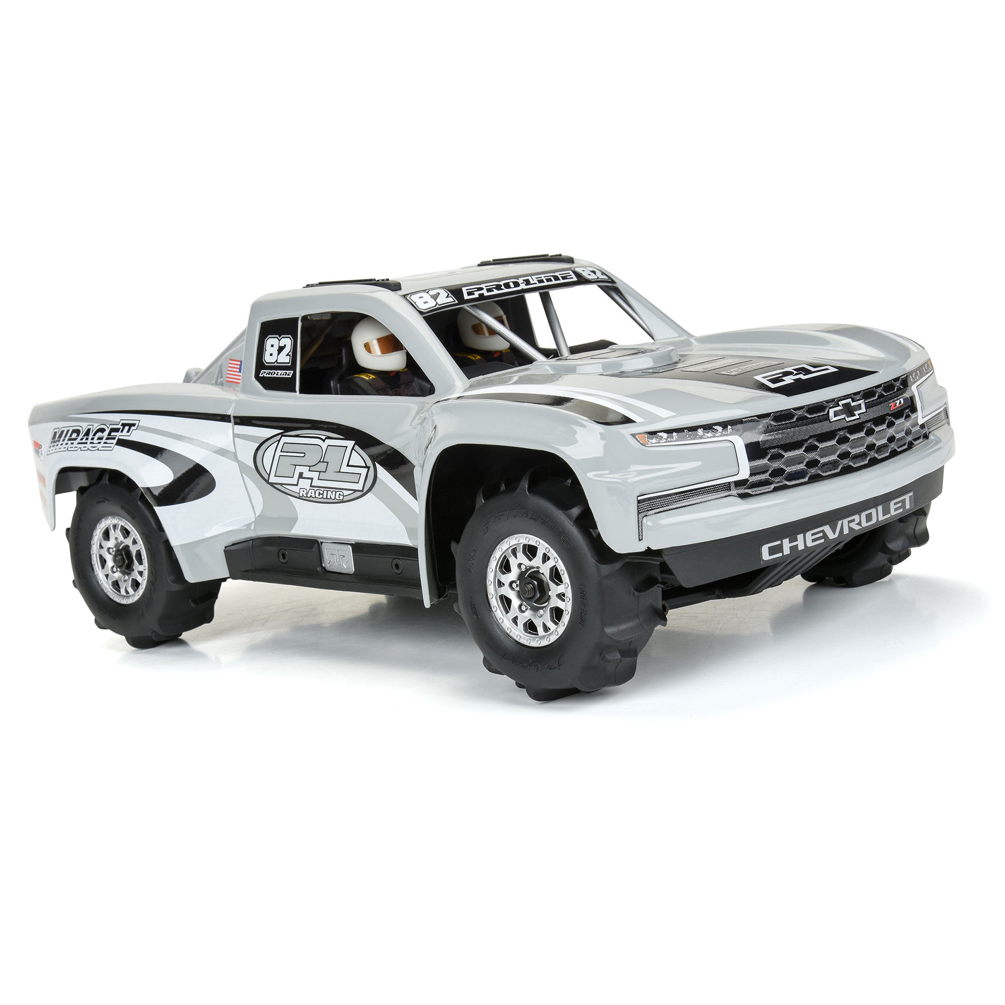 Pro-Line Racing 1/16 Dumont F/R Tires MTD 12mm Black Impulse (4): Mojave GROM