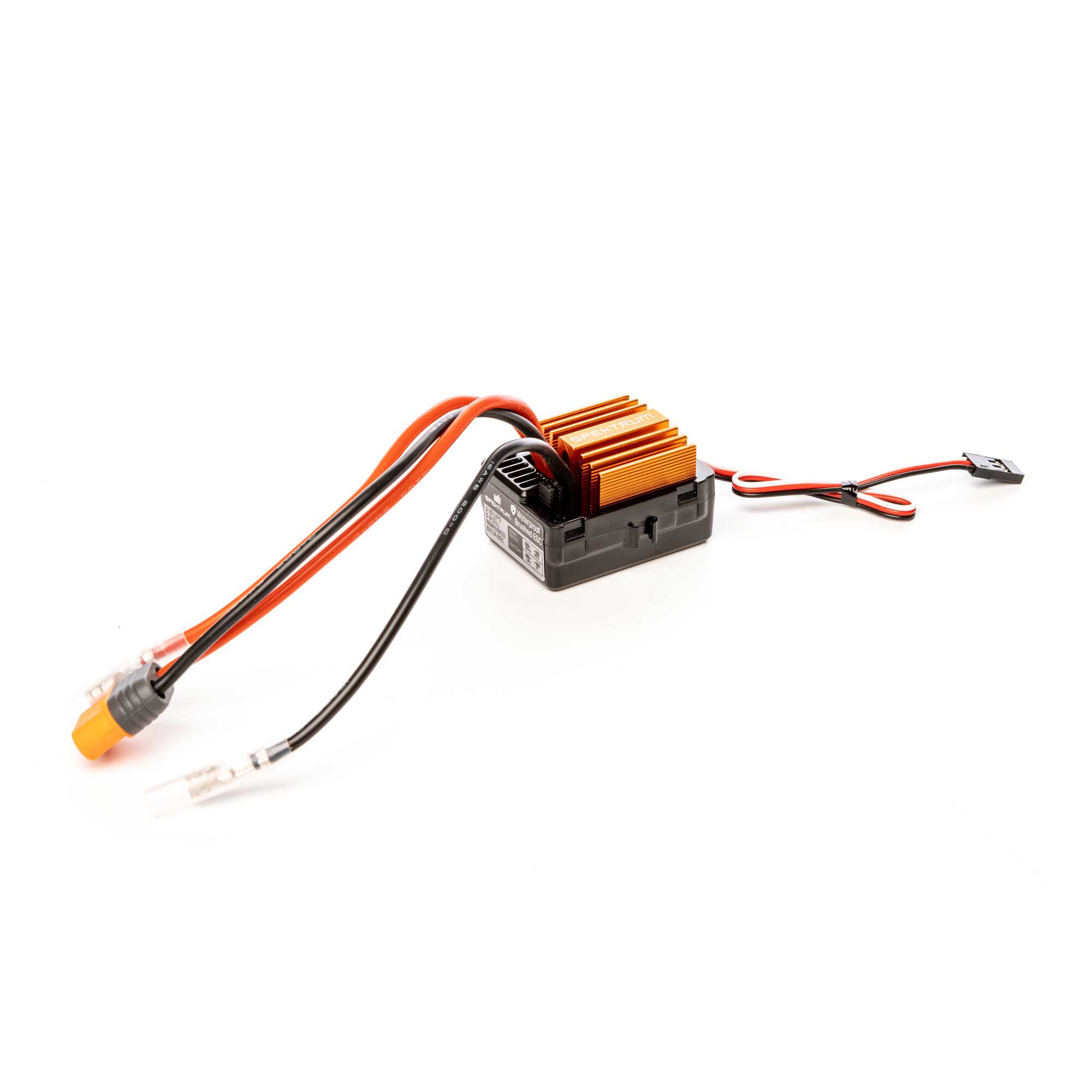 Spektrum Accessories Firma 40A Brushed Waterproof ESC, 2S-3S: IC3