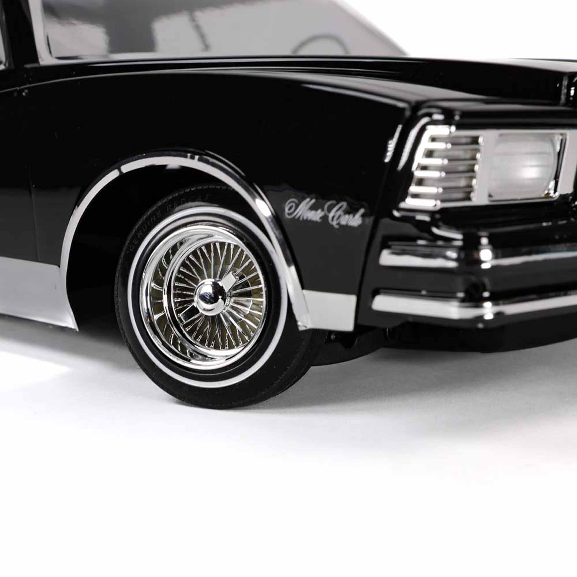 Redcat Racing 1/10 1979 Chevrolet Monte Carlo Lowrider RTR, Black