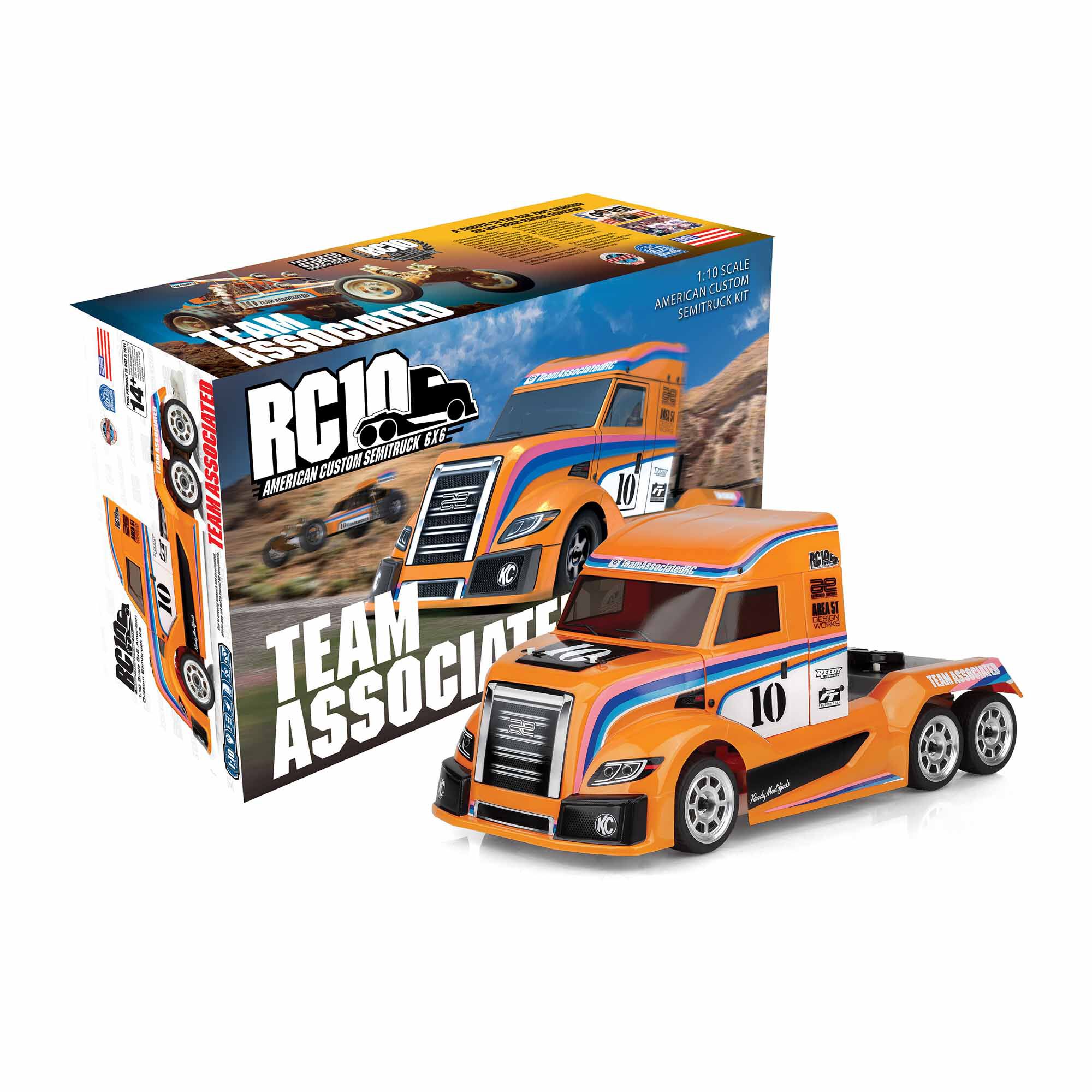Team Associated RC10 6X6 Semitruck Kit