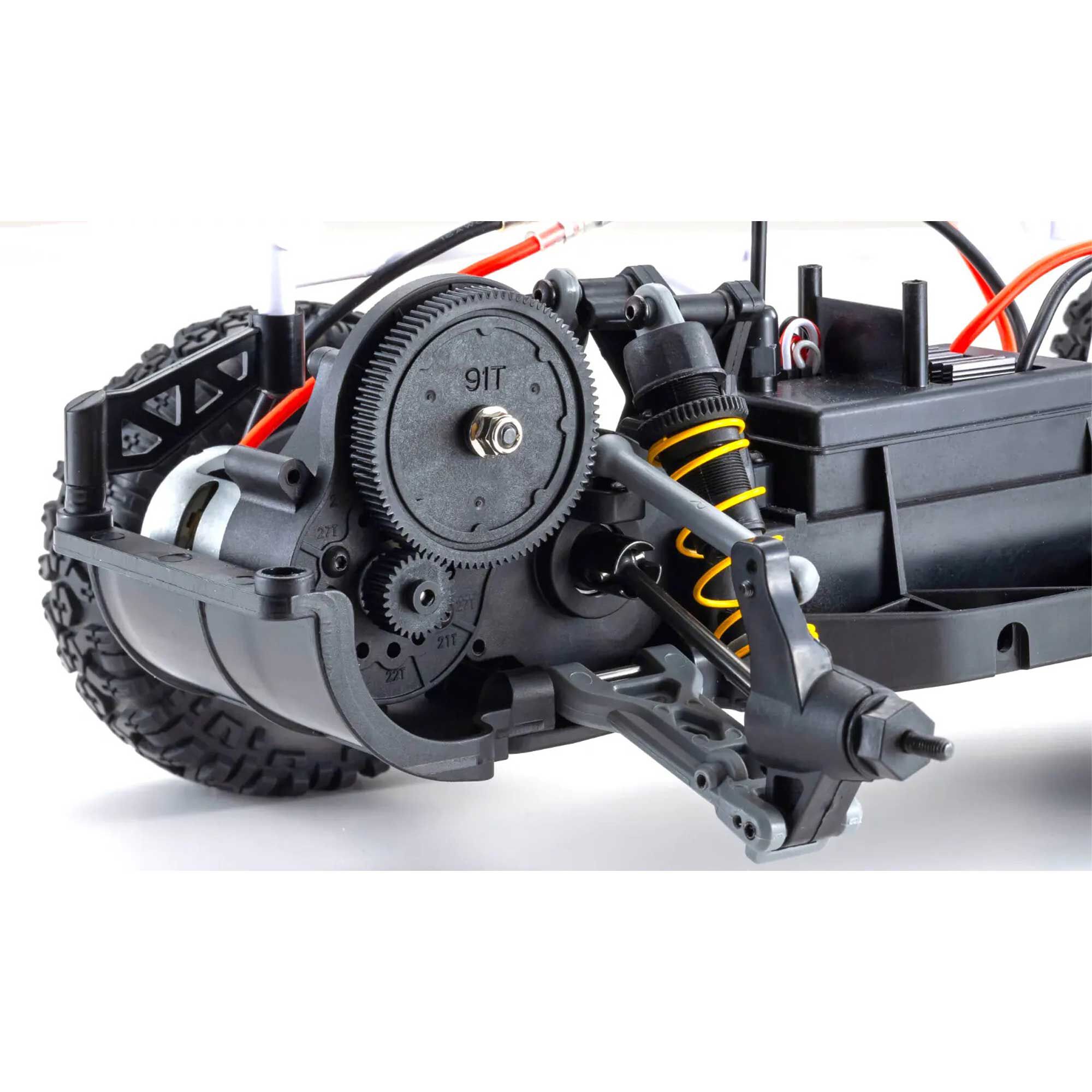 Kyosho 1/10 Axxe 2.0 2WD Off-Road Buggy RTR, Orange